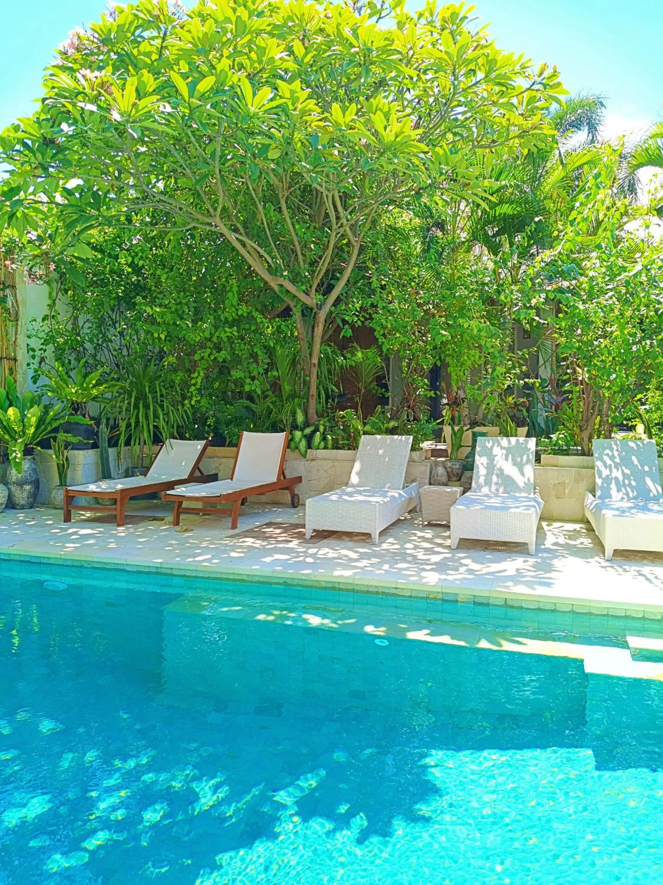 Swimming pool in Bale Sampan Boutique Bungalows