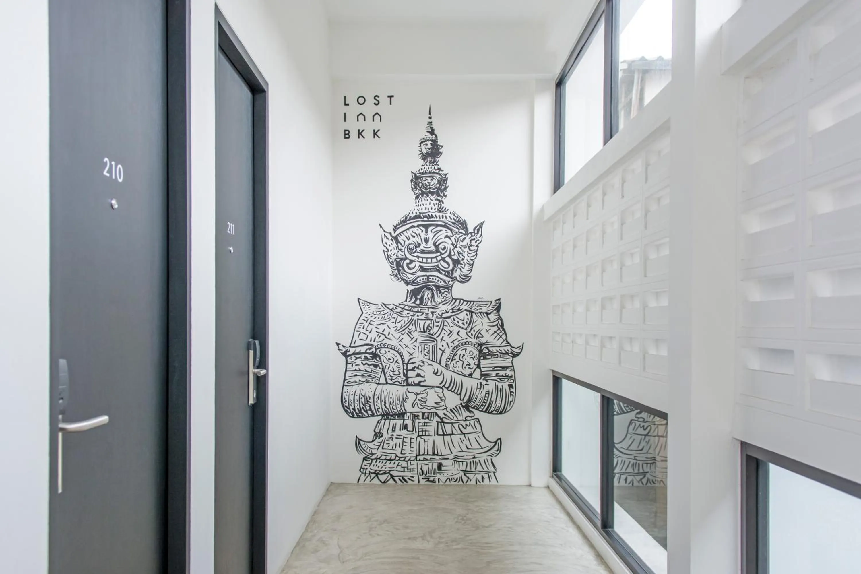 Property building in Lost Inn BKK