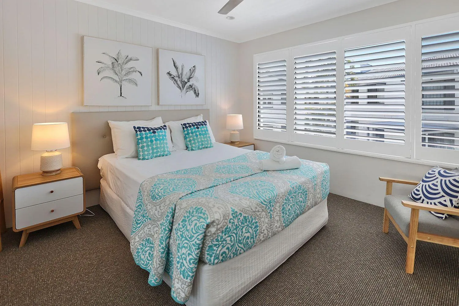 Bed in Noosa Place Resort