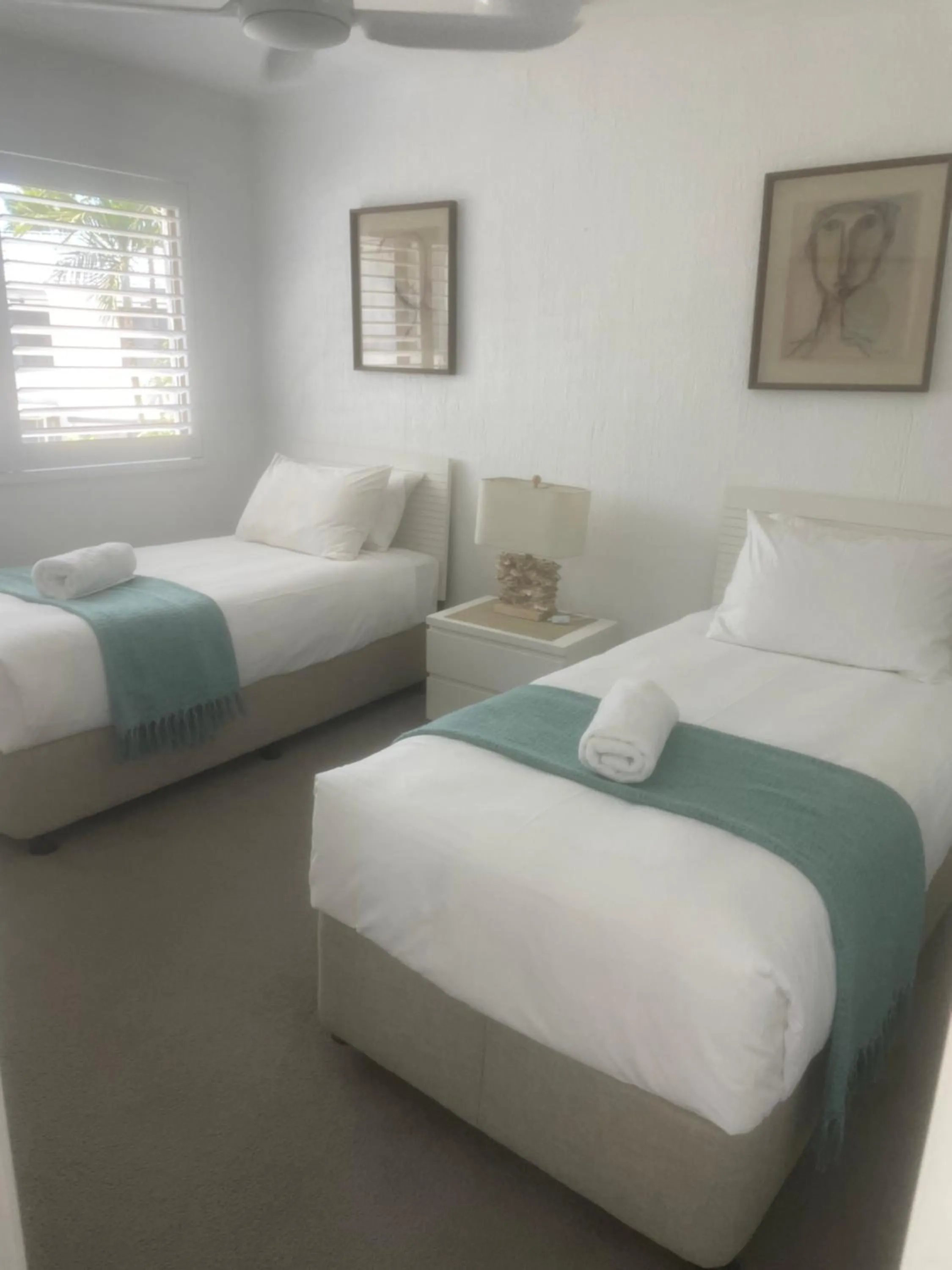 Bed in Noosa Place Resort
