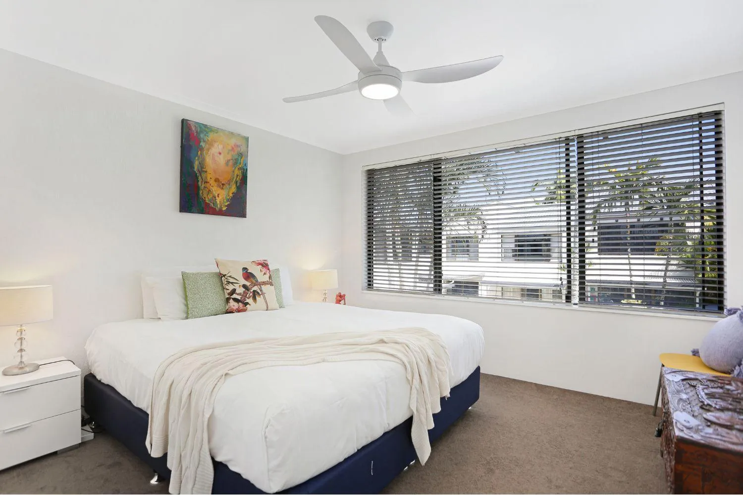 Bed in Noosa Place Resort