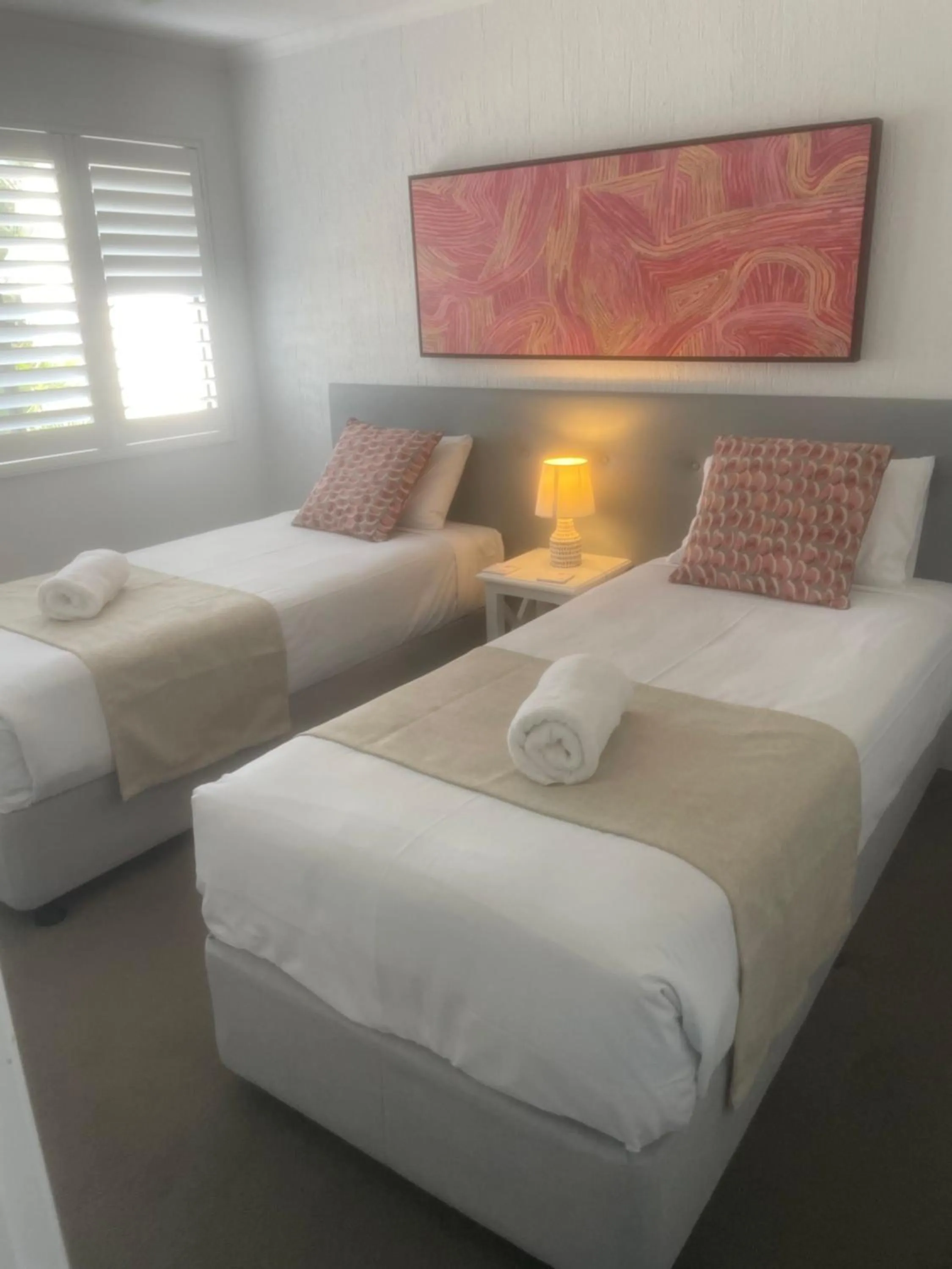 Bed in Noosa Place Resort