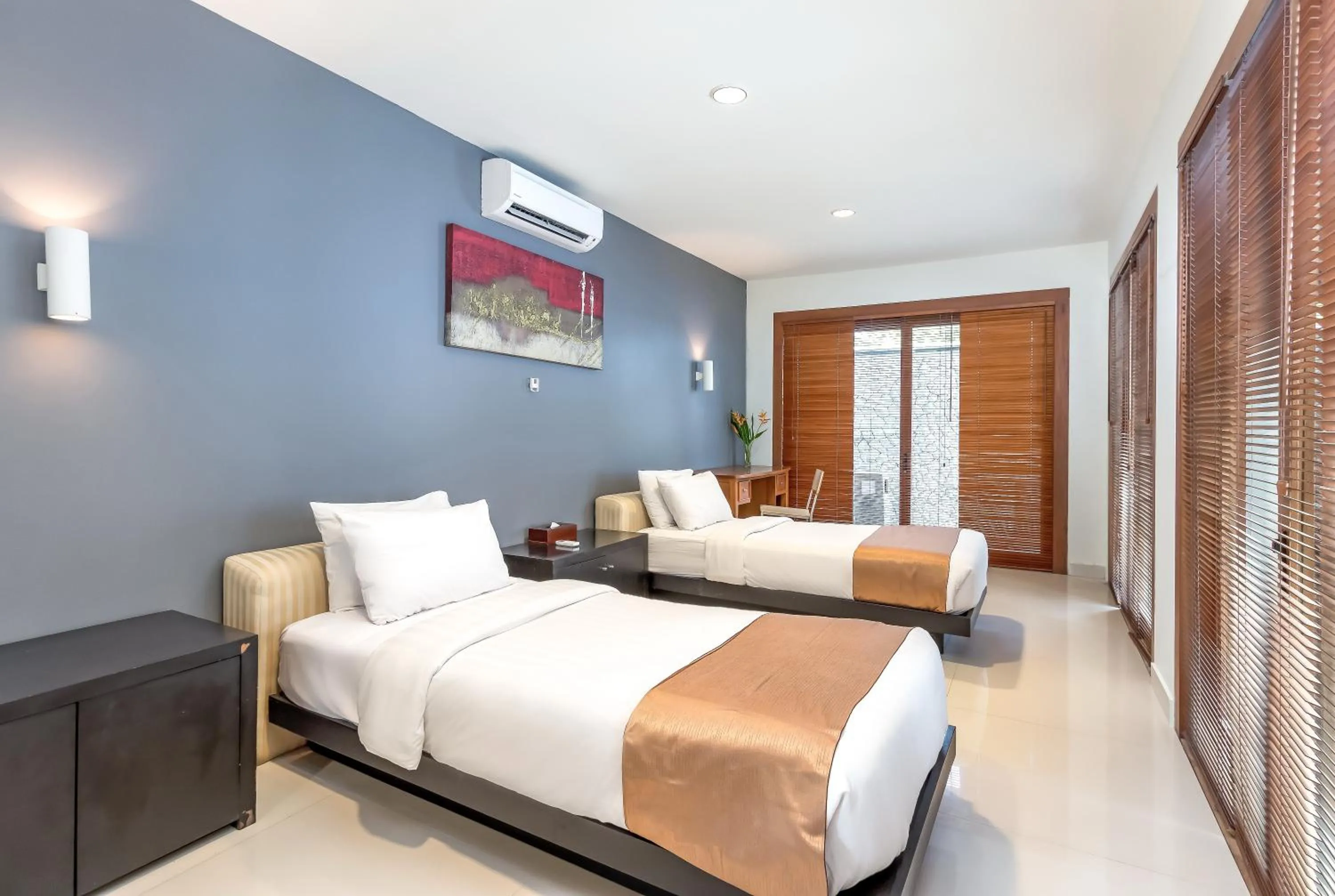 Bedroom, Bed in Villa Hening Jimbaran