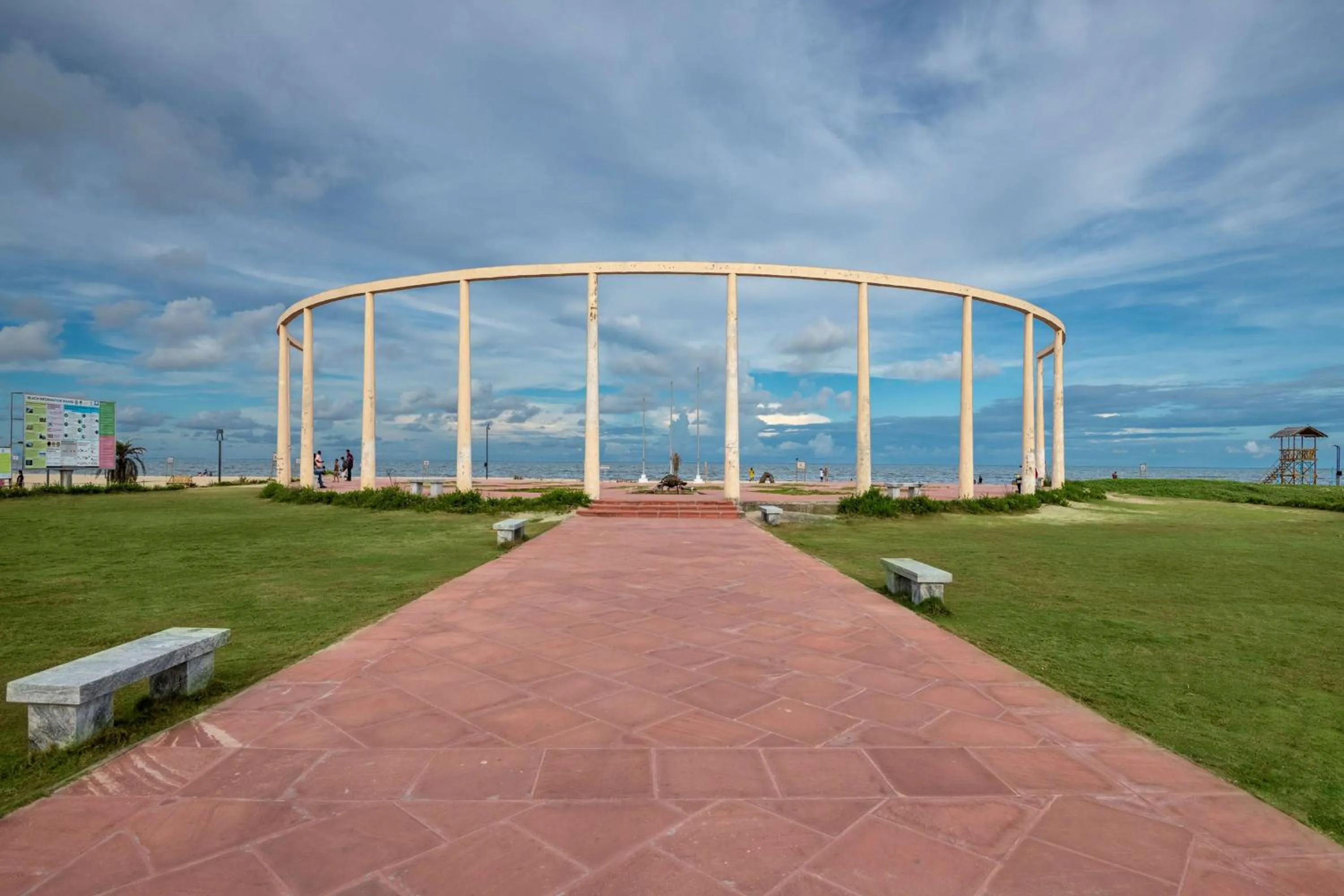 Natural landscape in Radisson Resort Pondicherry Bay