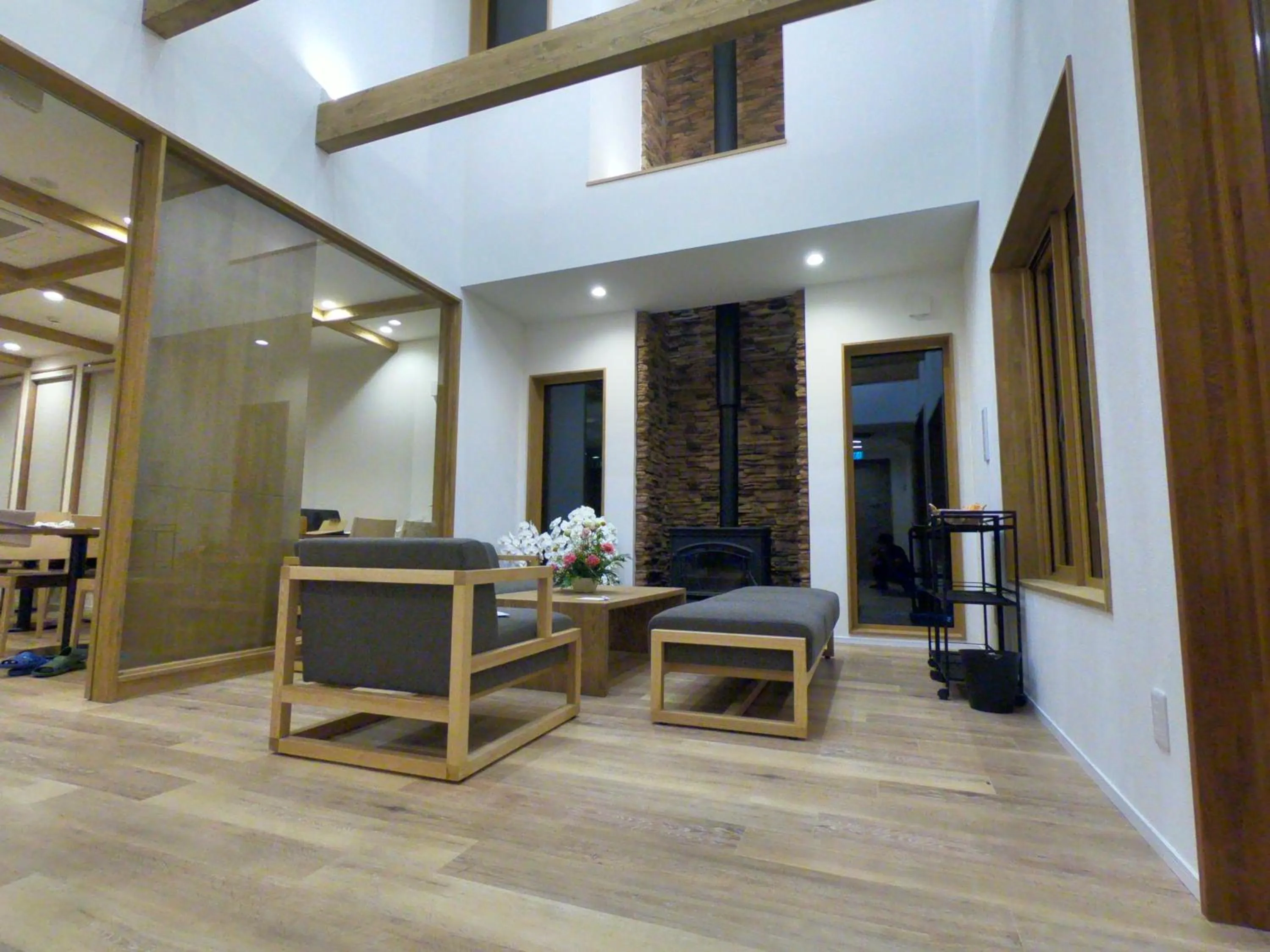 Dining area in Shiretokoserai