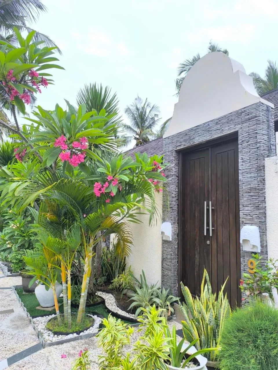 Garden view in The Trawangan Resort