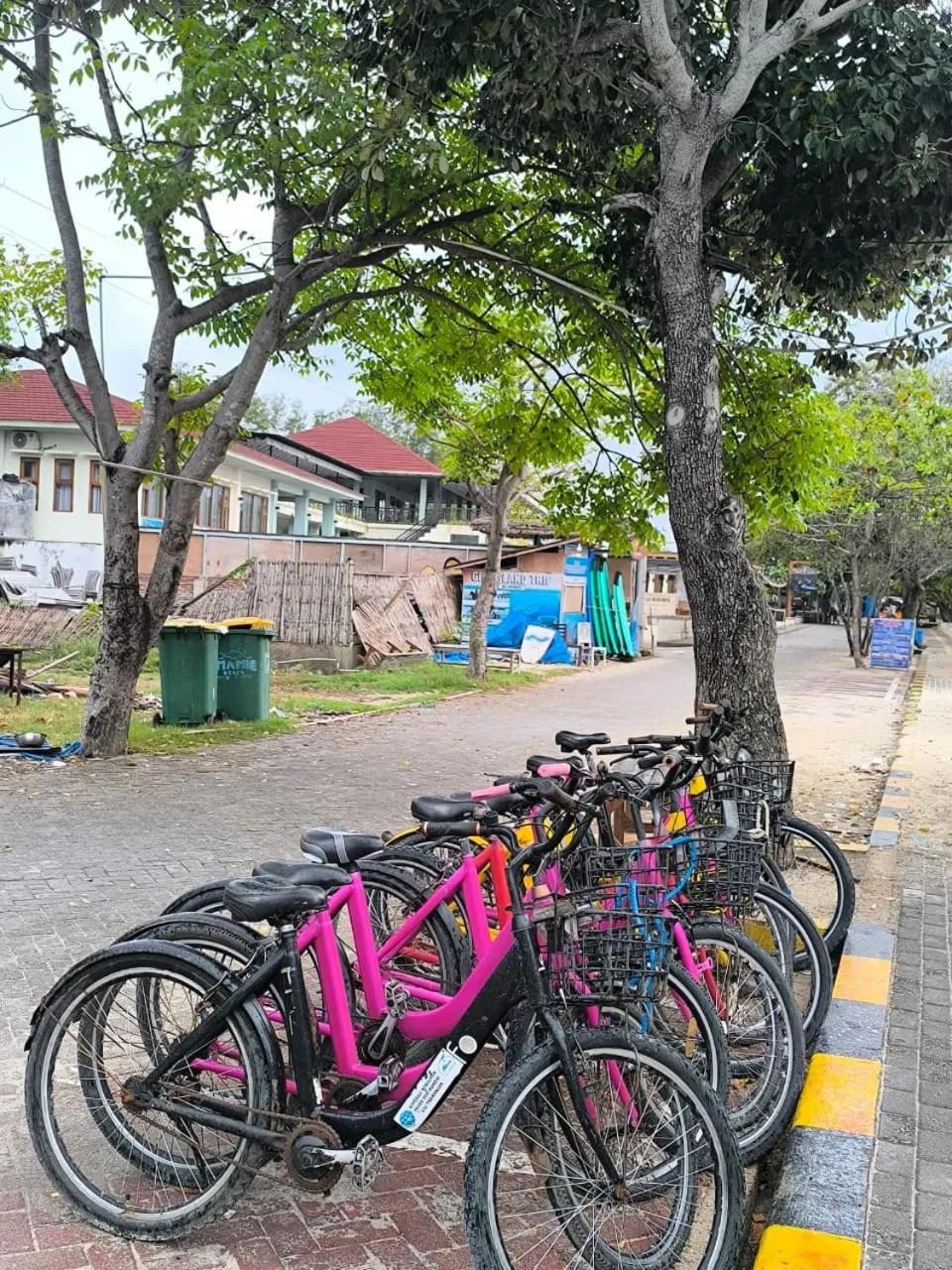 Cycling in The Trawangan Resort