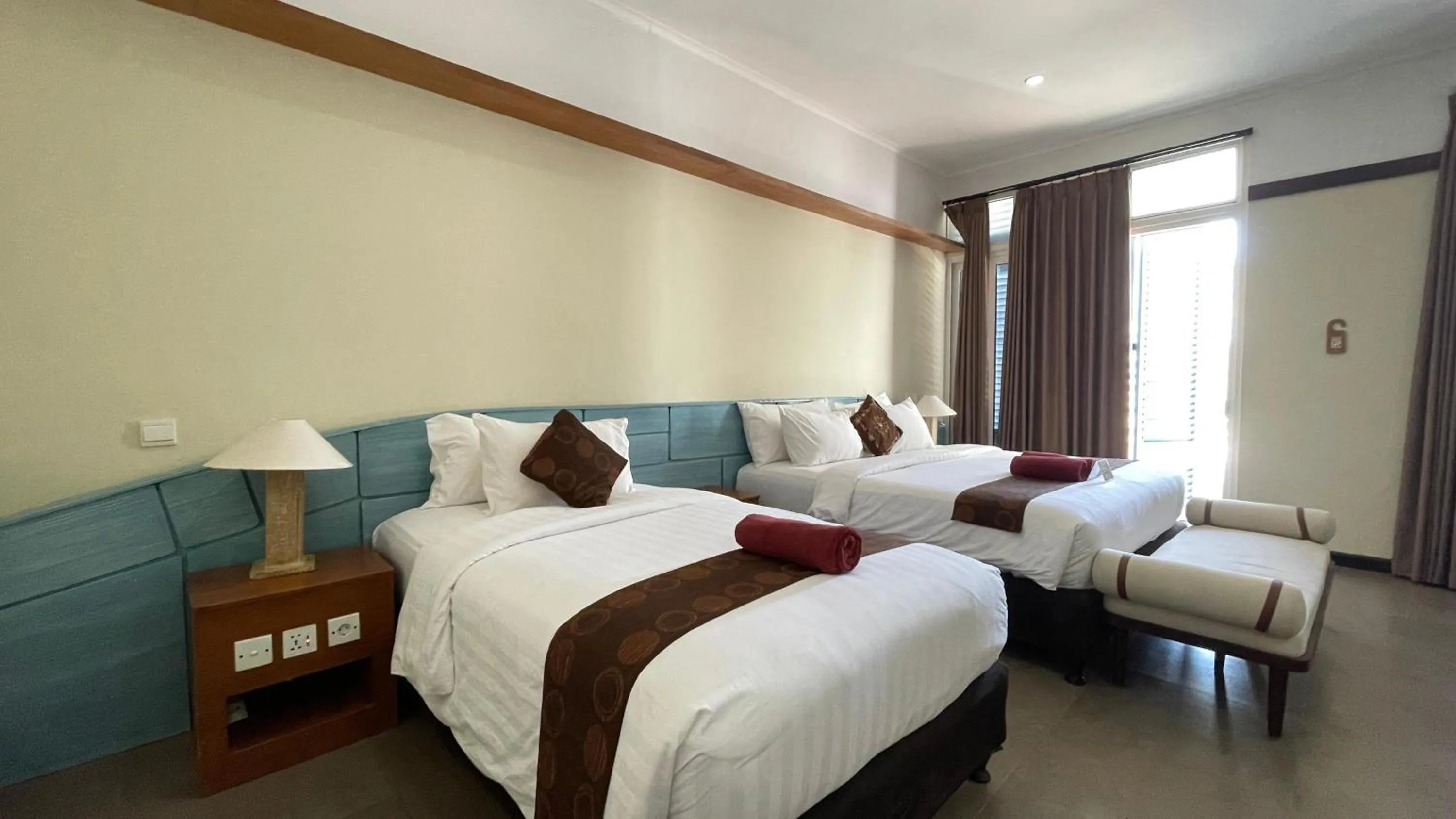 Bedroom, Bed in The Trawangan Resort