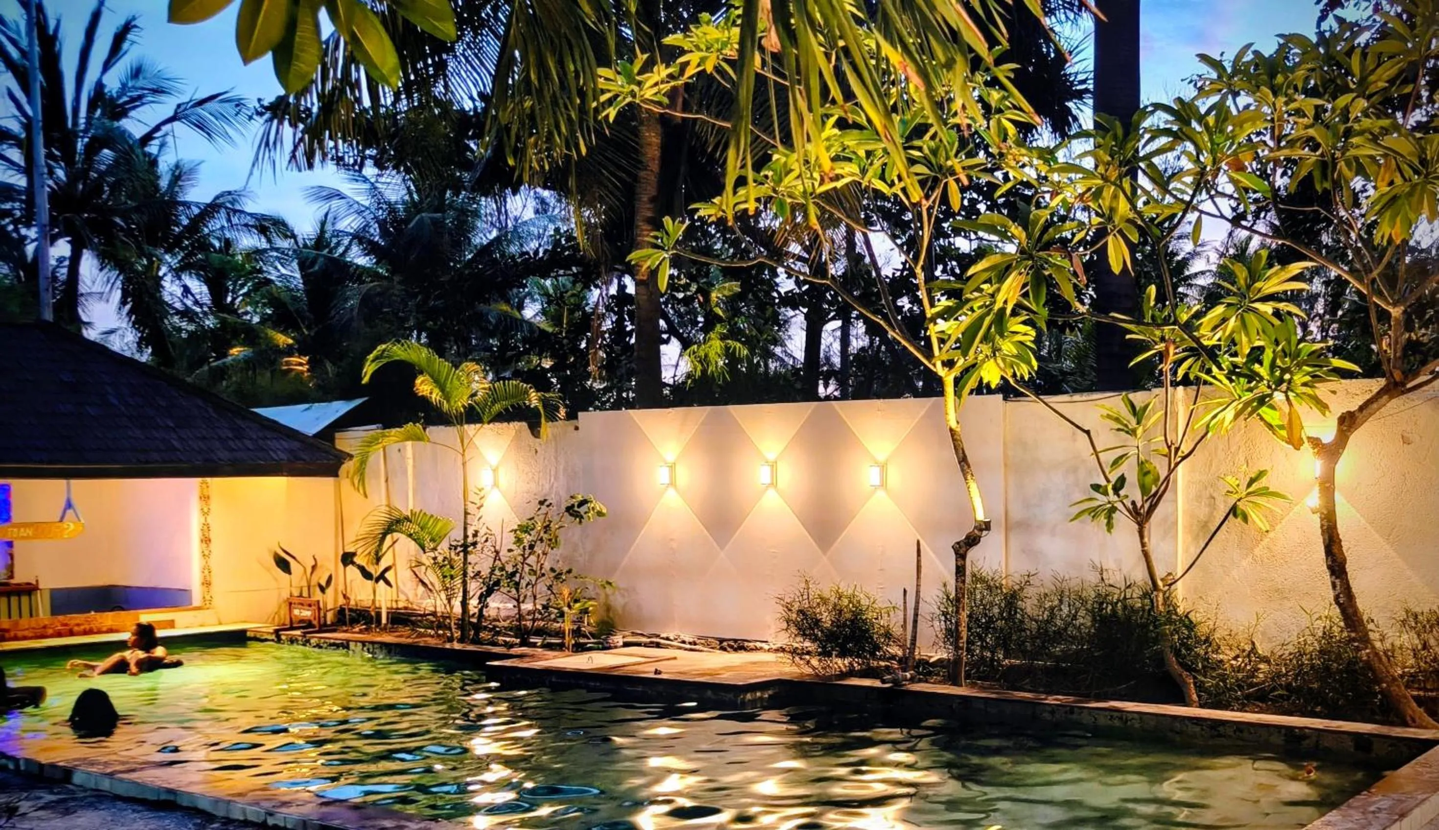 Garden in The Trawangan Resort