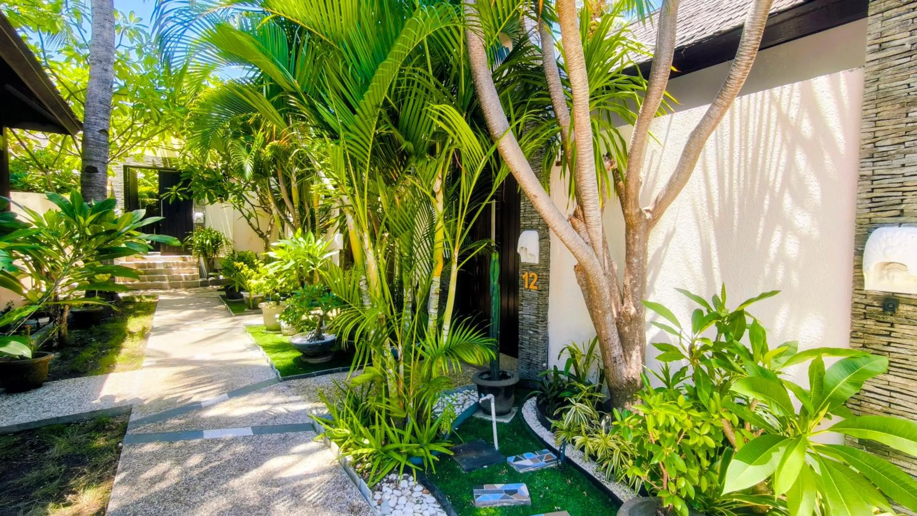 Garden view in The Trawangan Resort