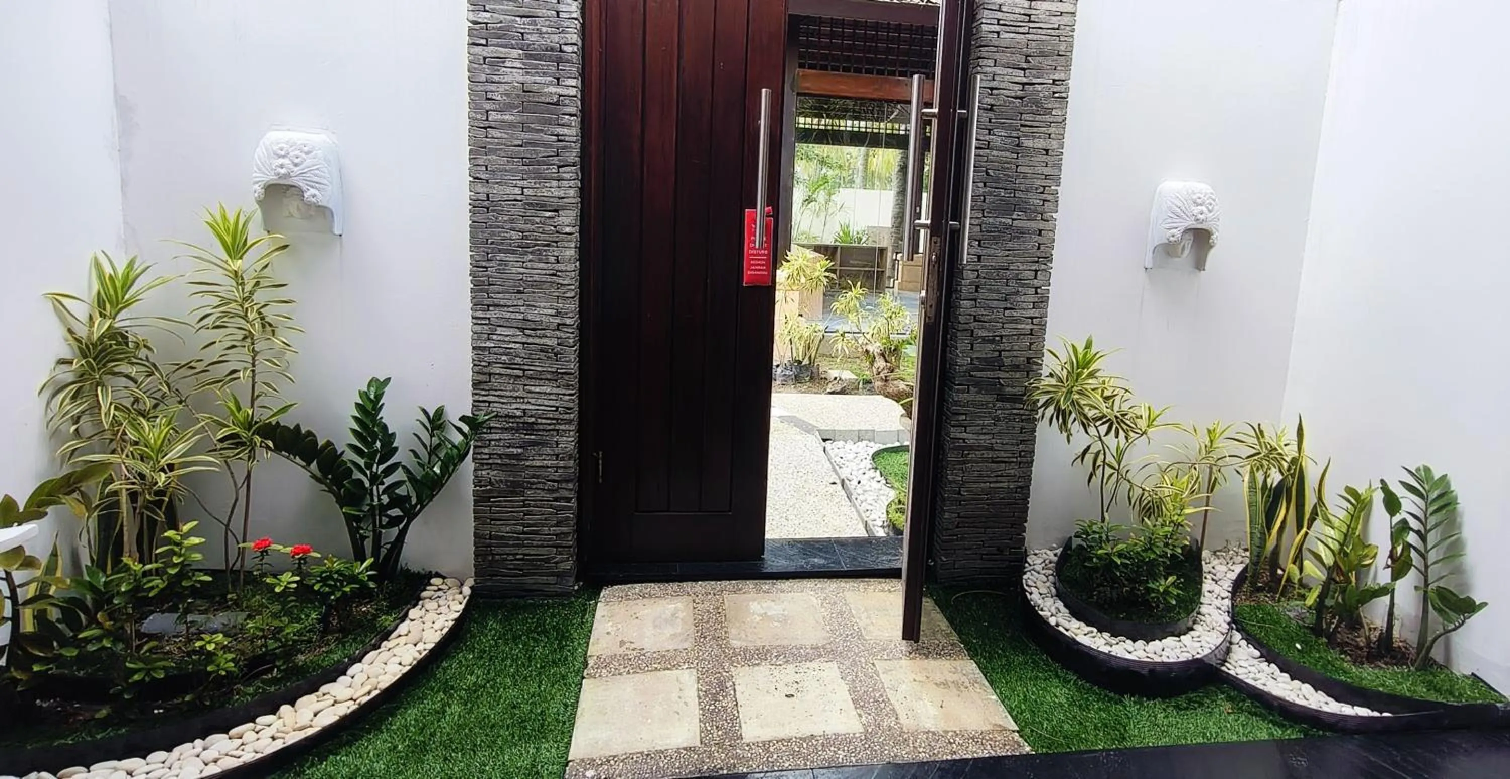 Garden view in The Trawangan Resort