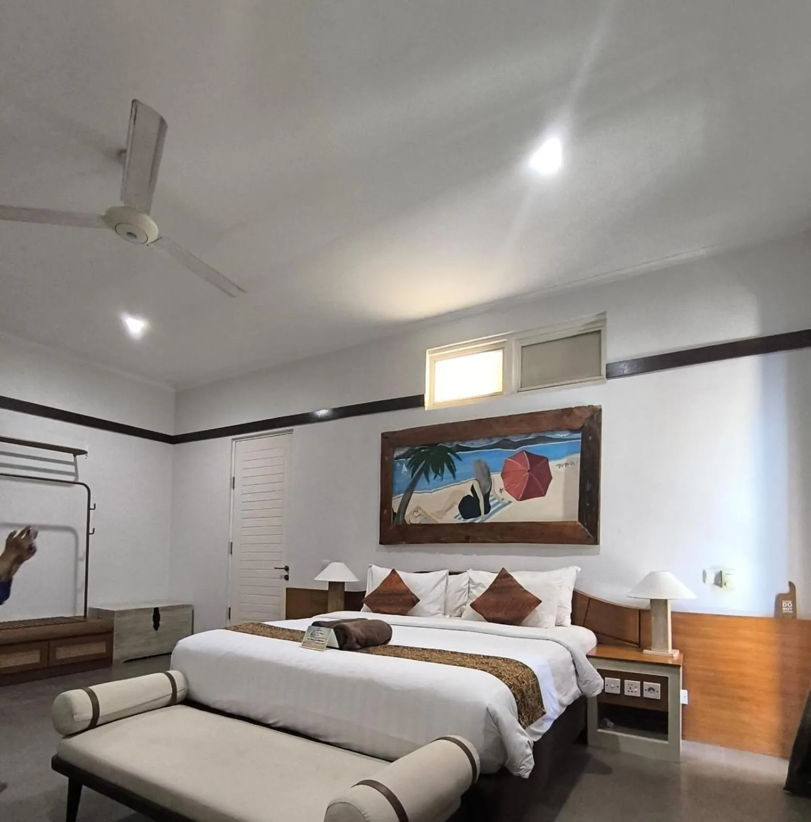 Bedroom, Bed in The Trawangan Resort