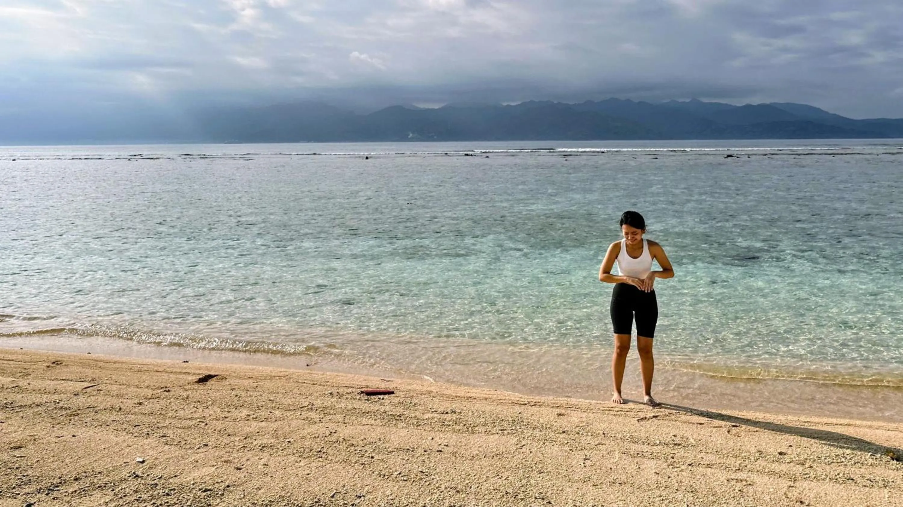 Beach in The Trawangan Resort