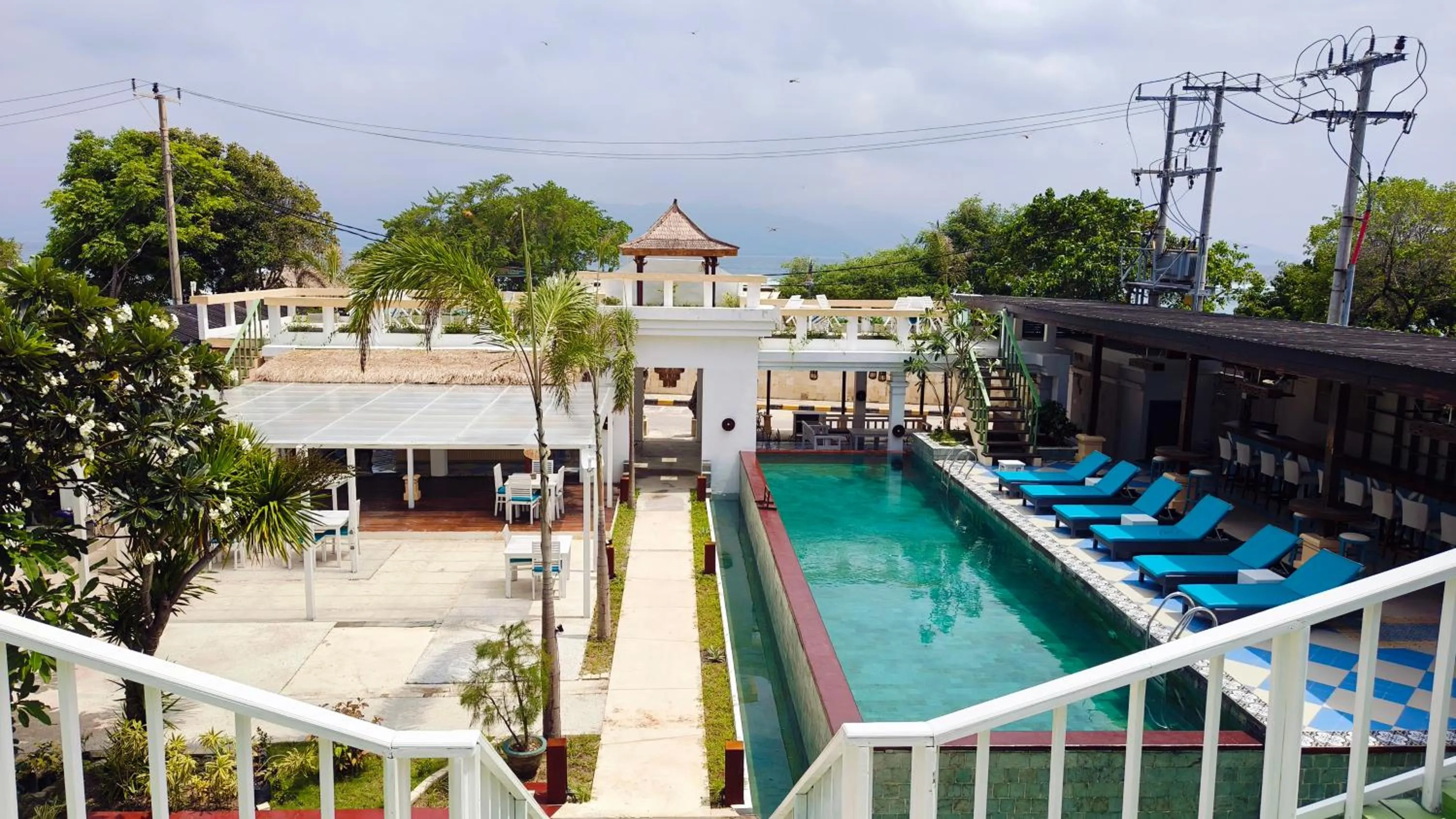 Sea view in The Trawangan Resort