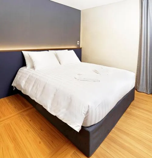 Bed in Pine Forest Jeongseon Alpine Resort