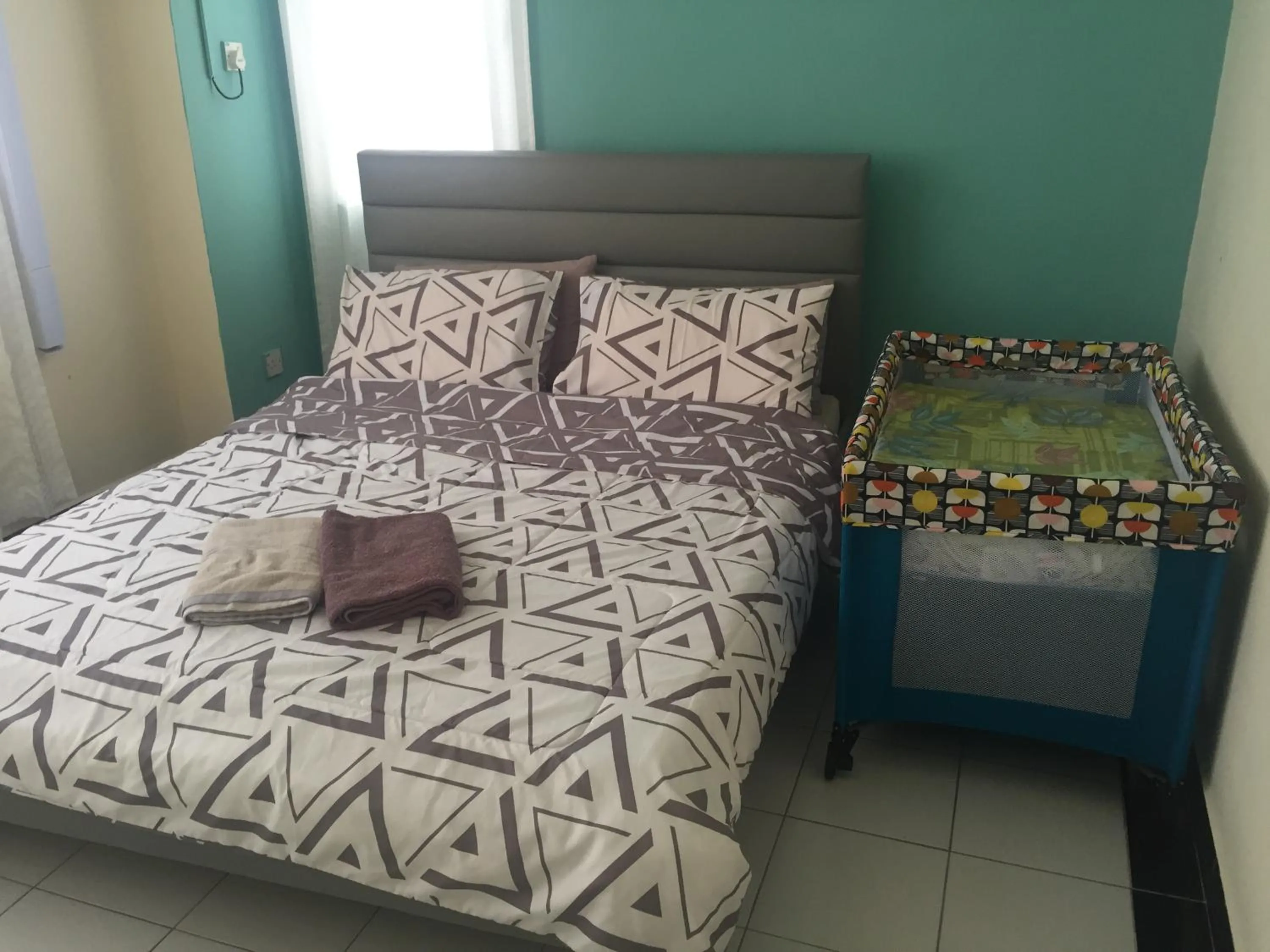 Bed in 3BR Apartment at Kumbang Pasang BSB