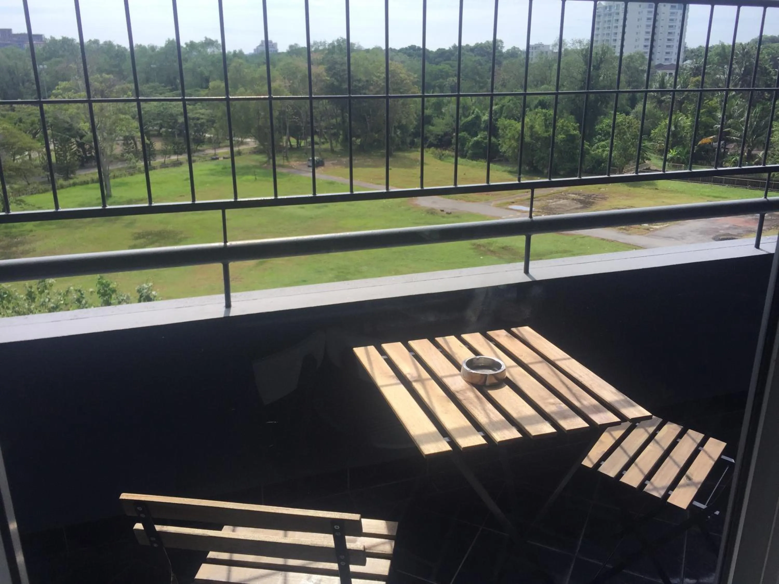 Balcony/Terrace in 3BR Apartment at Kumbang Pasang BSB