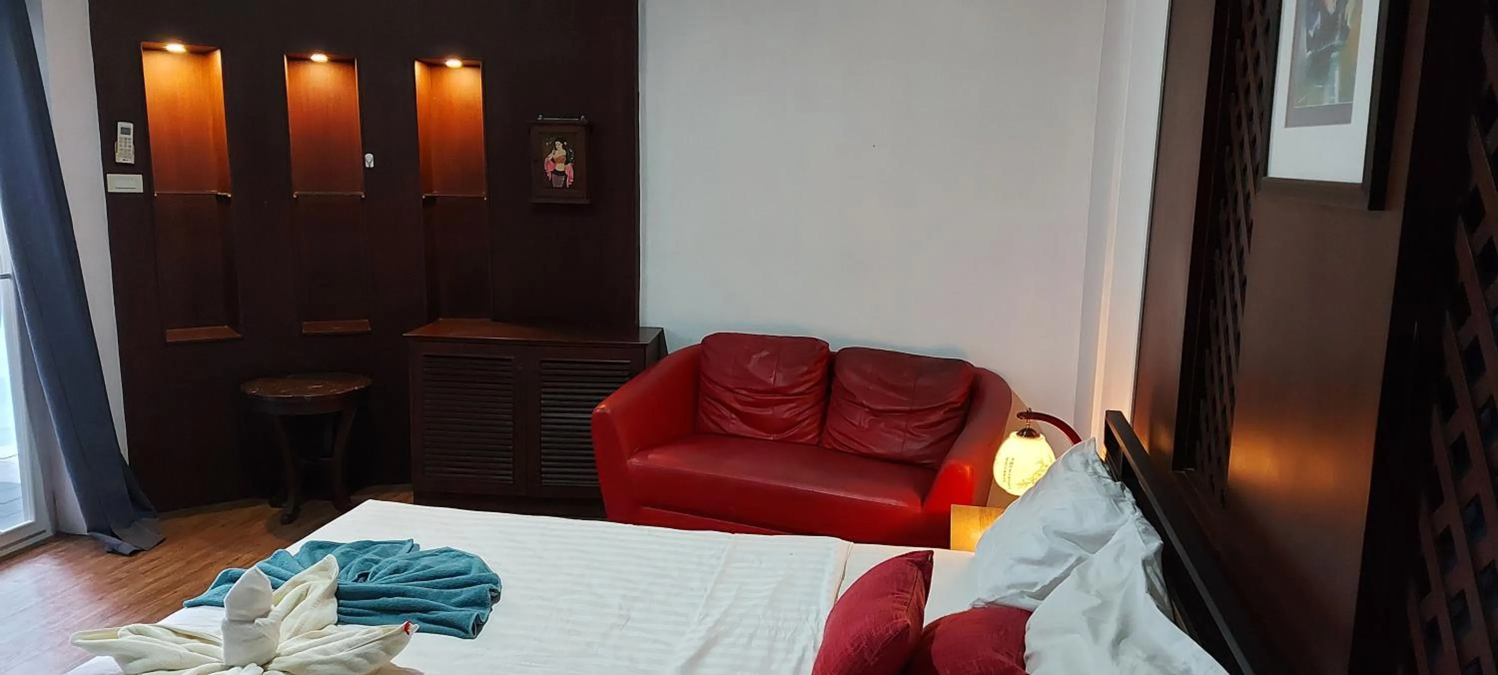 Living room, Bed in Phangan Paragon Resort & Spa by Pure Lifestyle