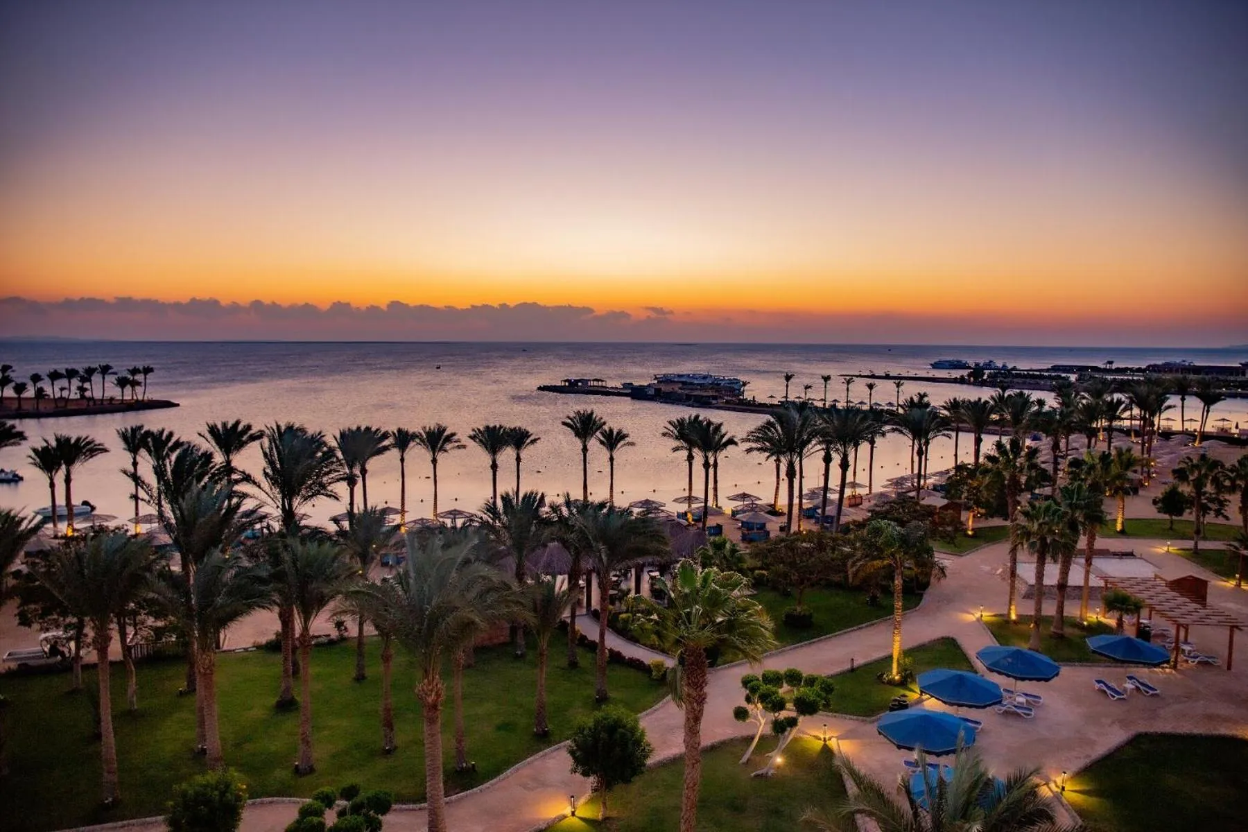Property building in Continental Hotel Hurghada