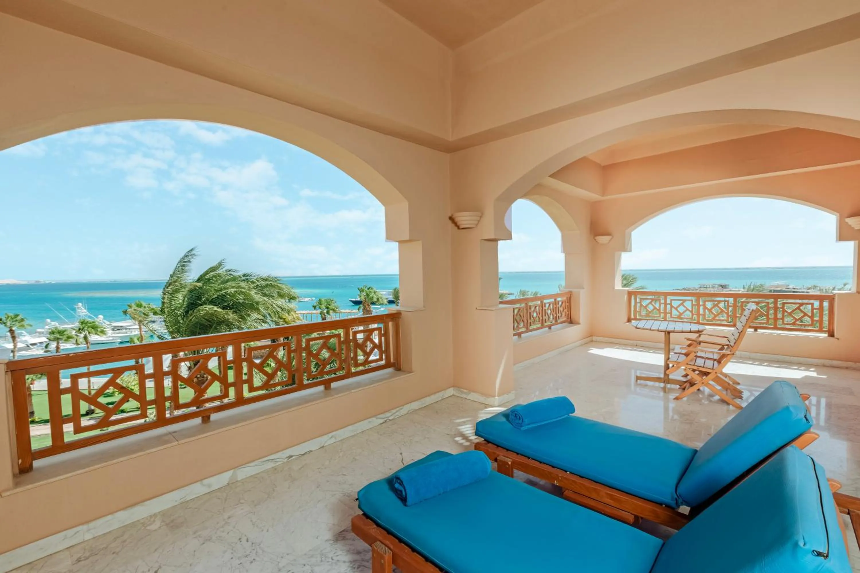 Balcony/Terrace in Continental Hotel Hurghada