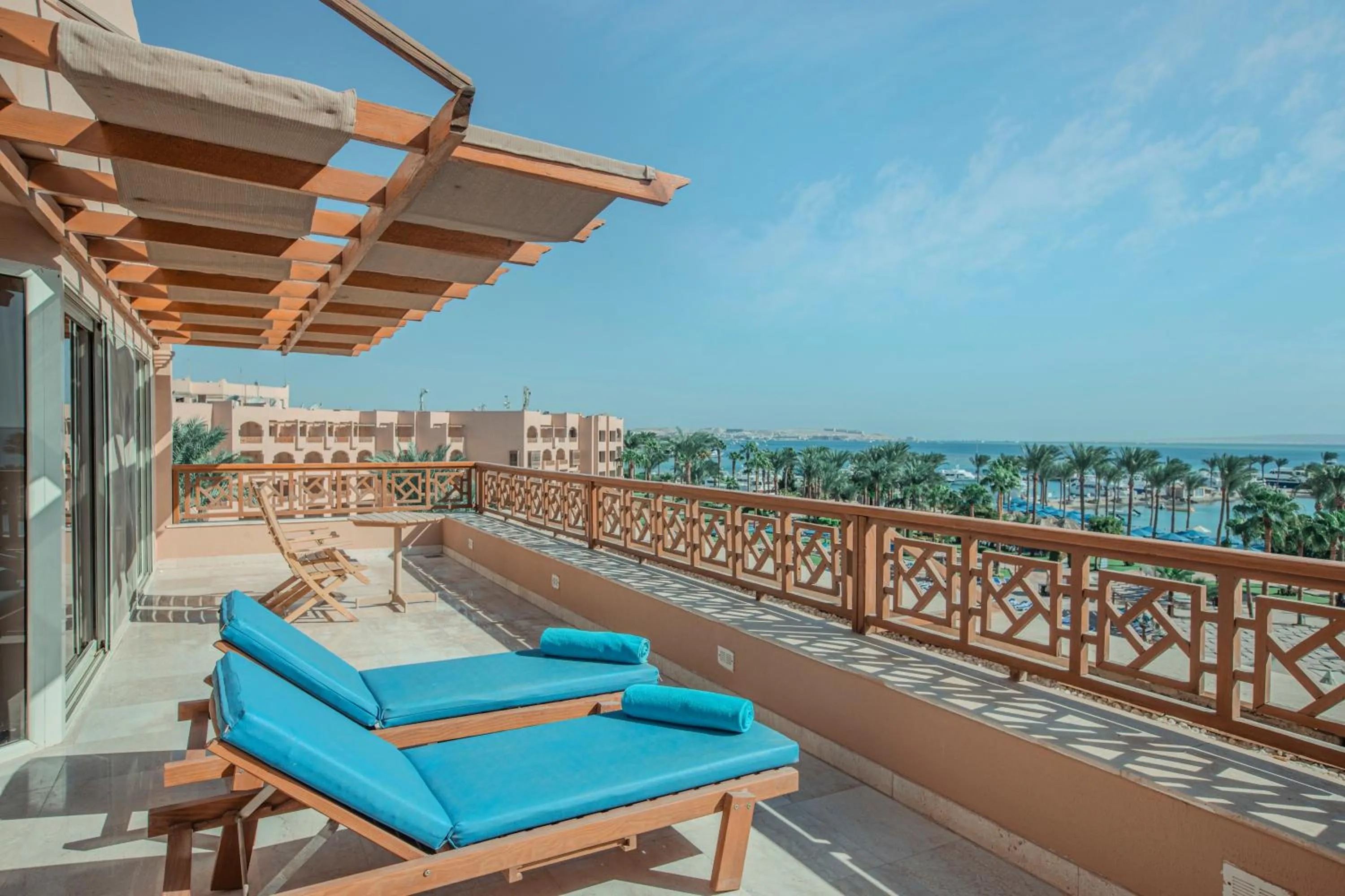 Balcony/Terrace in Continental Hotel Hurghada