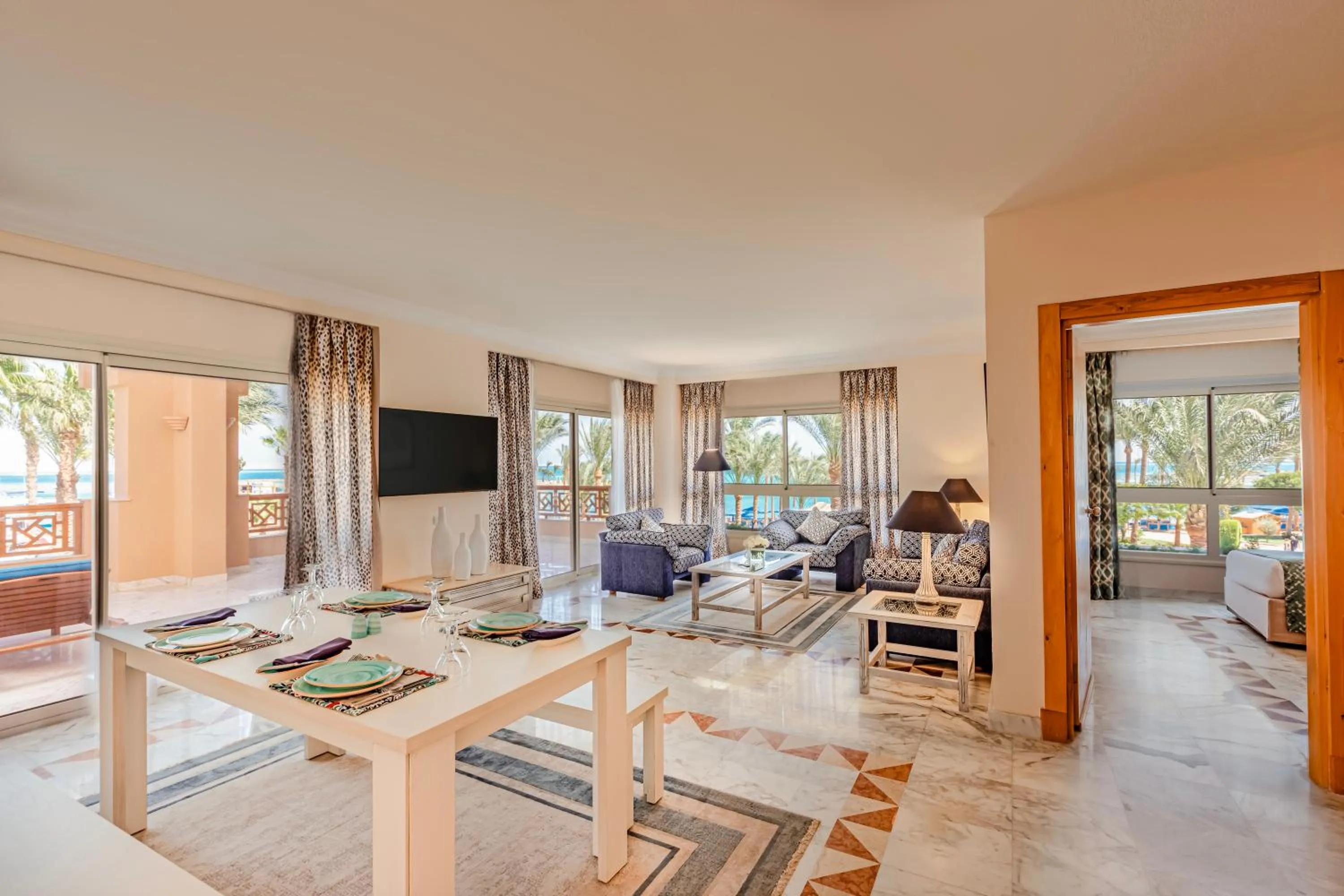 Living room in Continental Hotel Hurghada