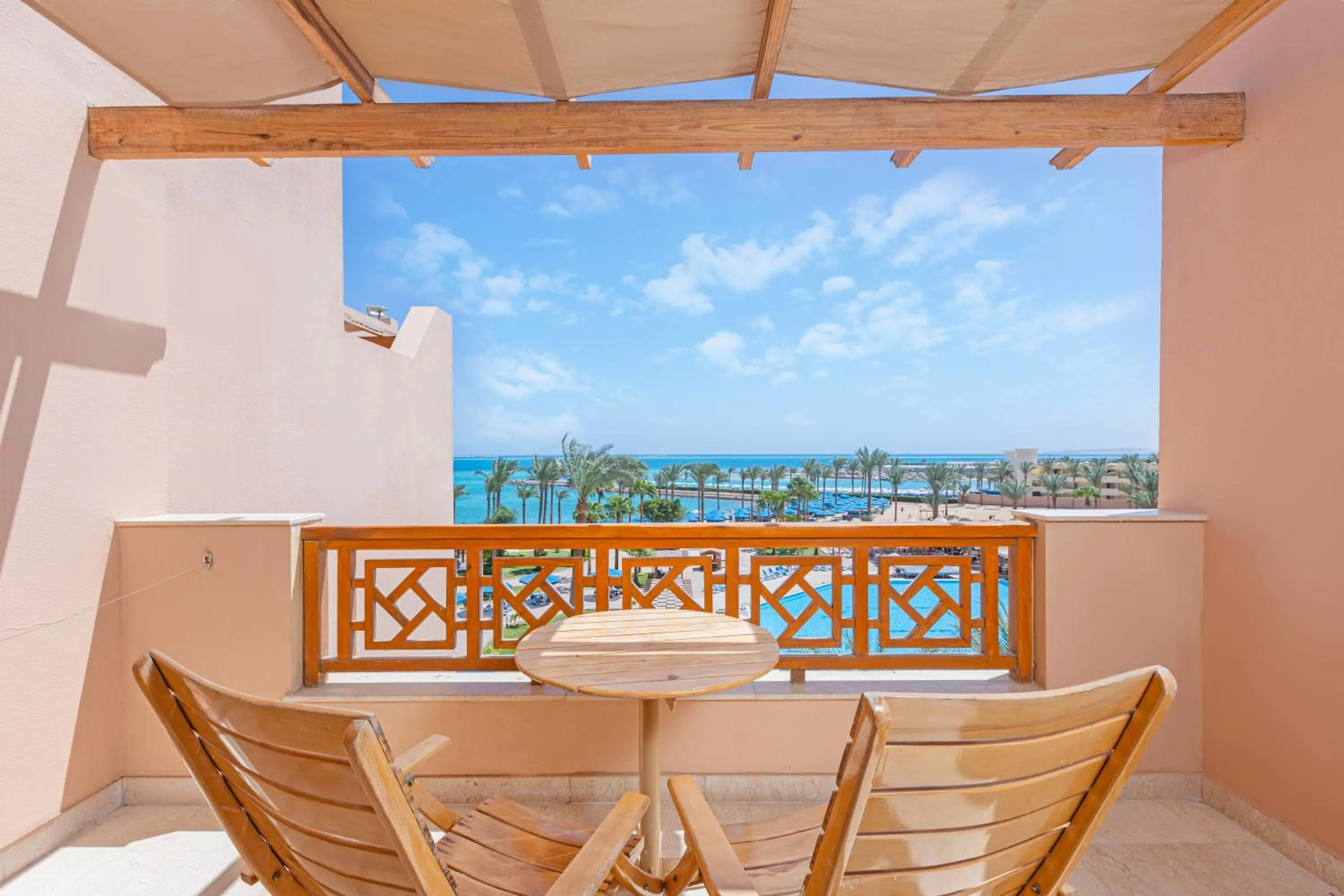 Balcony/Terrace in Continental Hotel Hurghada