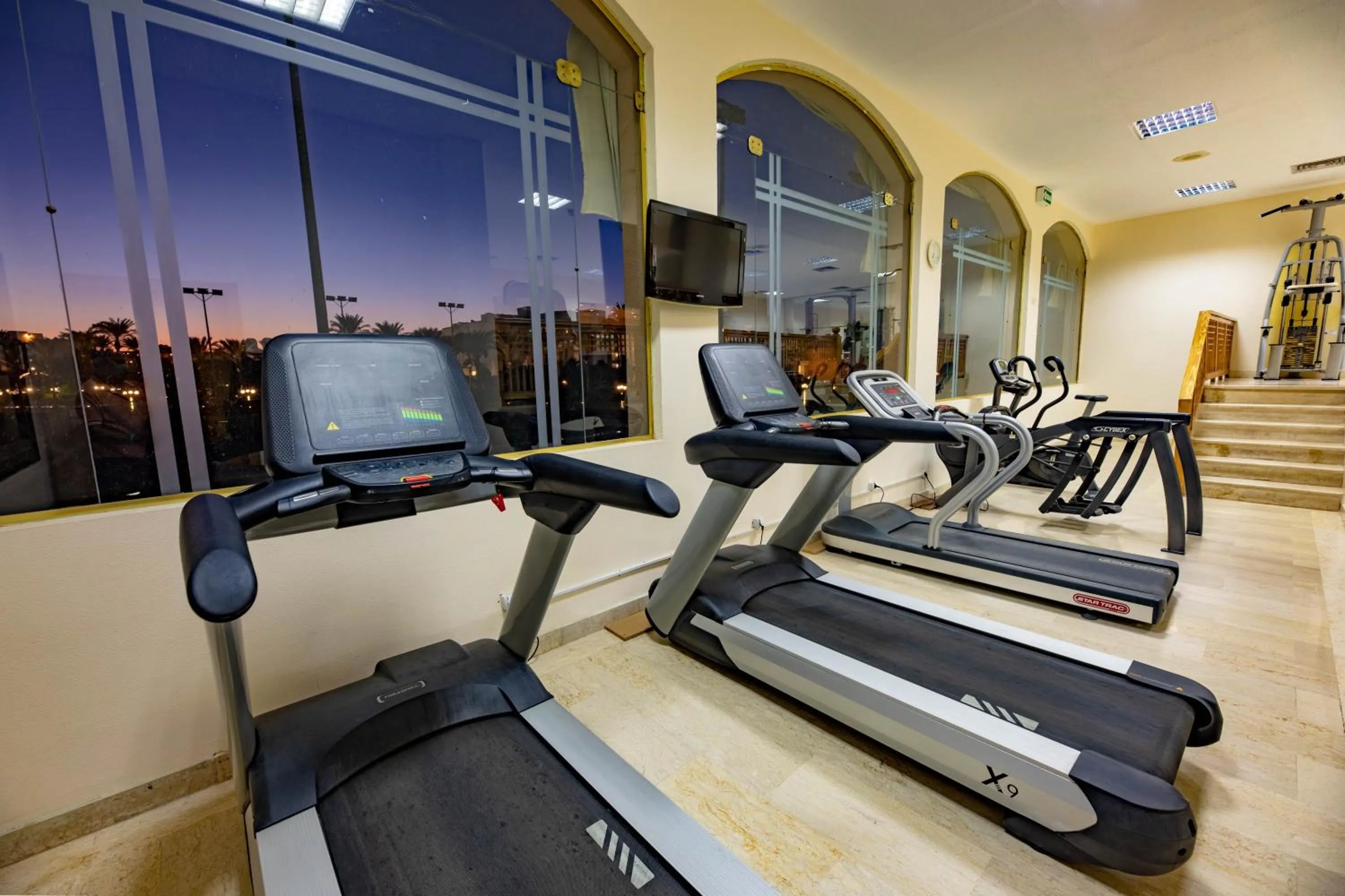 Fitness centre/facilities in Continental Hotel Hurghada