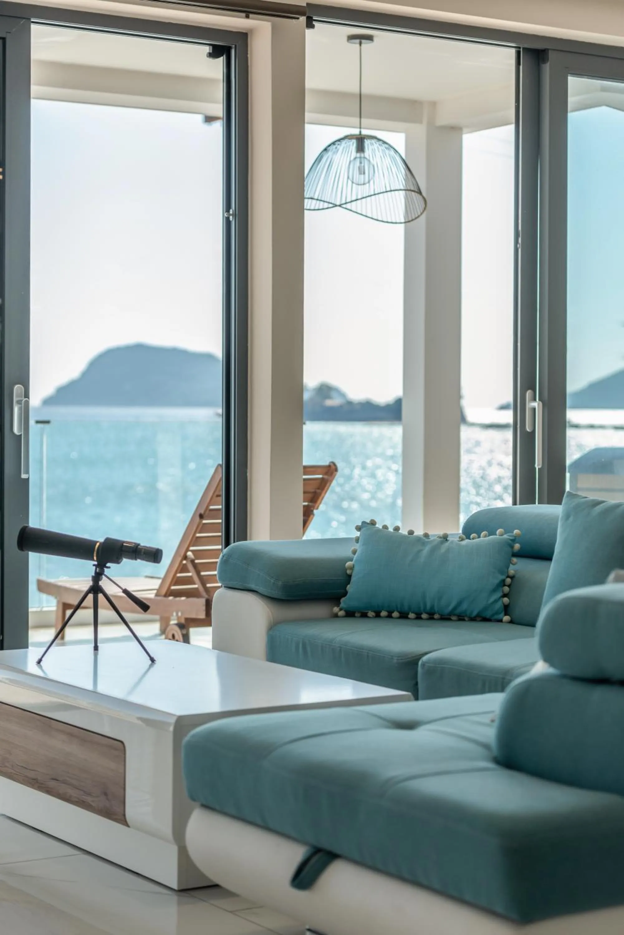 Living room in Mandala Seafront Suites