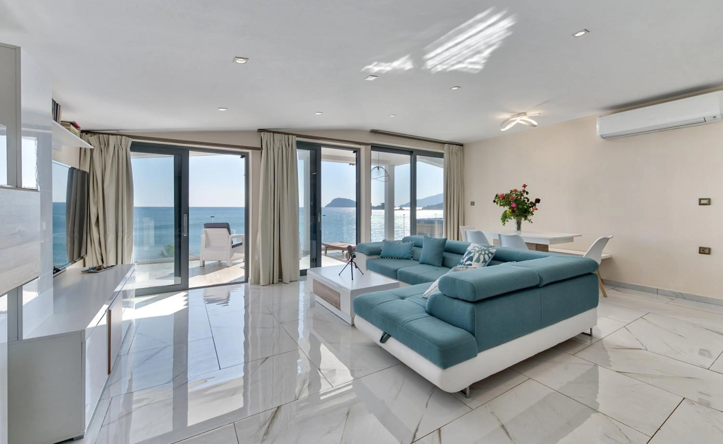 Living room in Mandala Seafront Suites