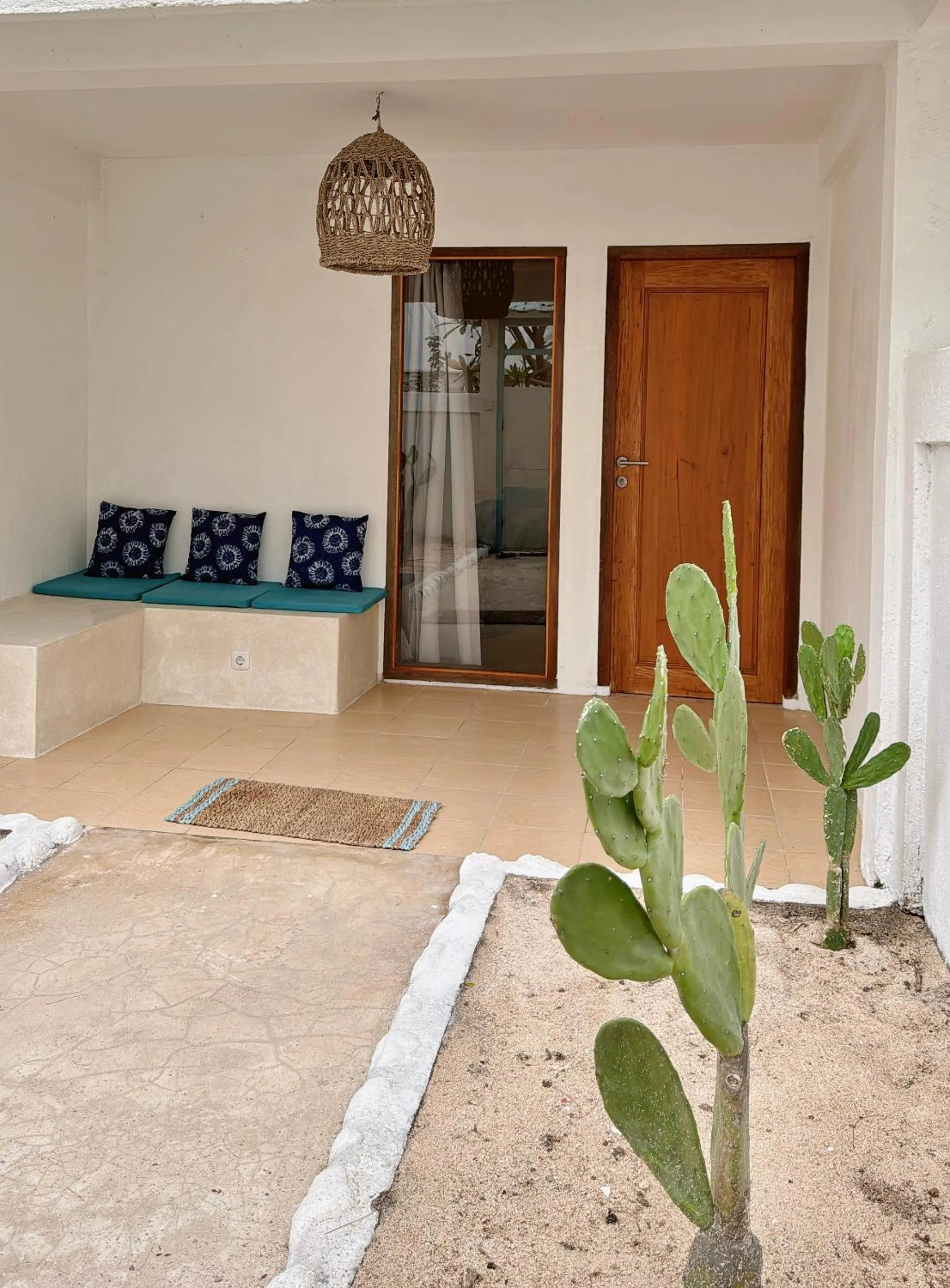 Patio in 7SEAS Cottages