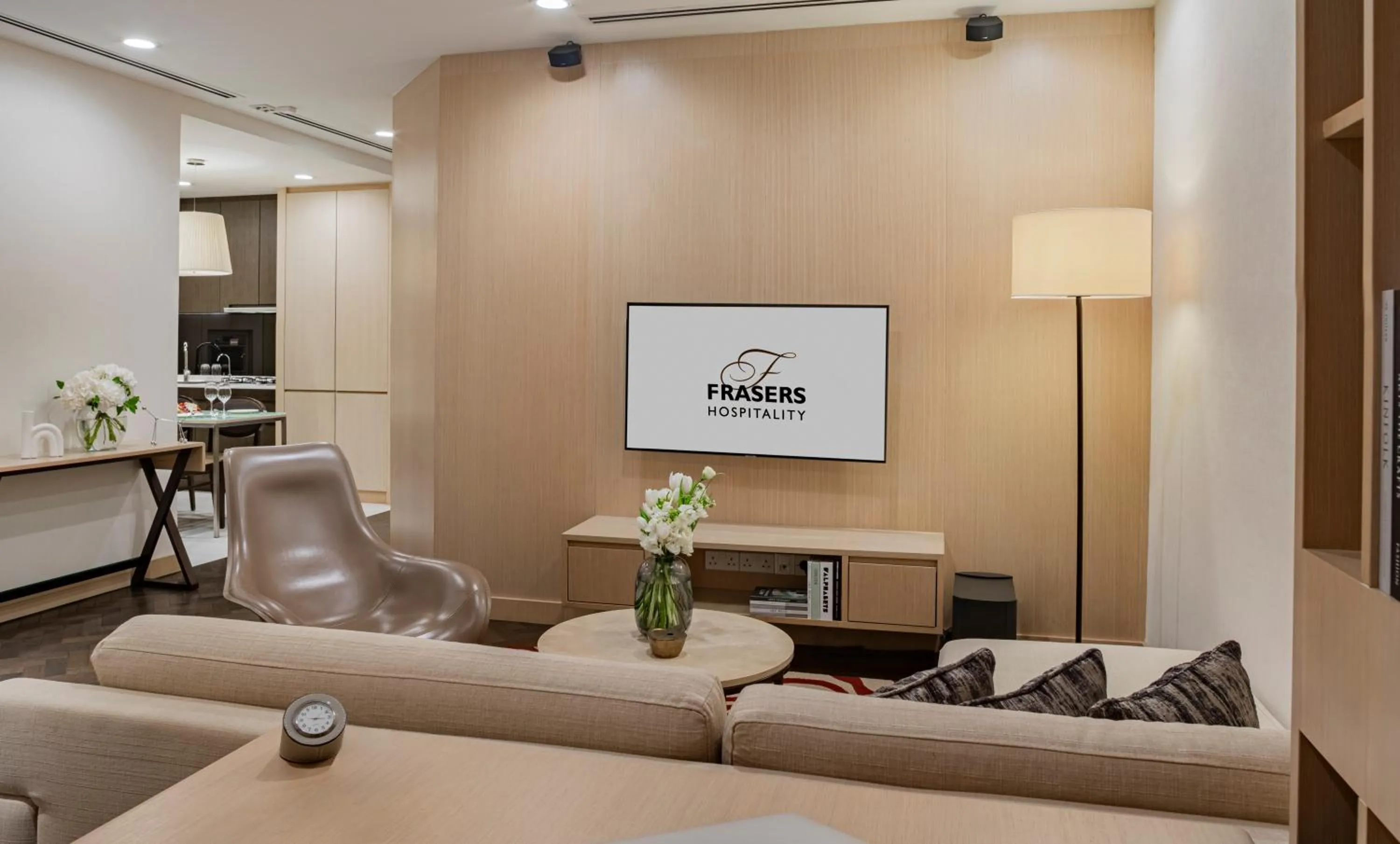TV and multimedia in Fraser Suites Singapore