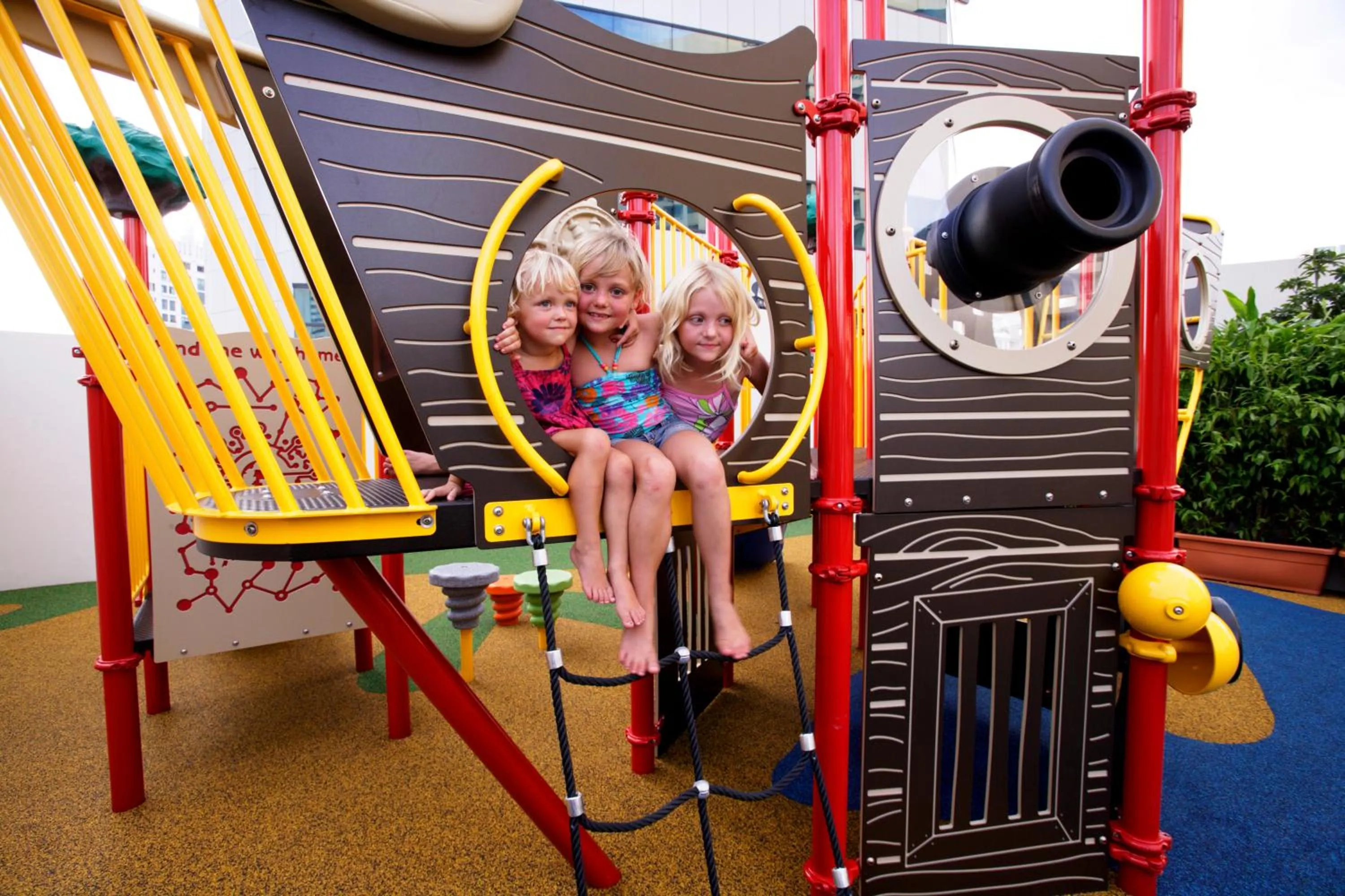 People in Fraser Suites Singapore