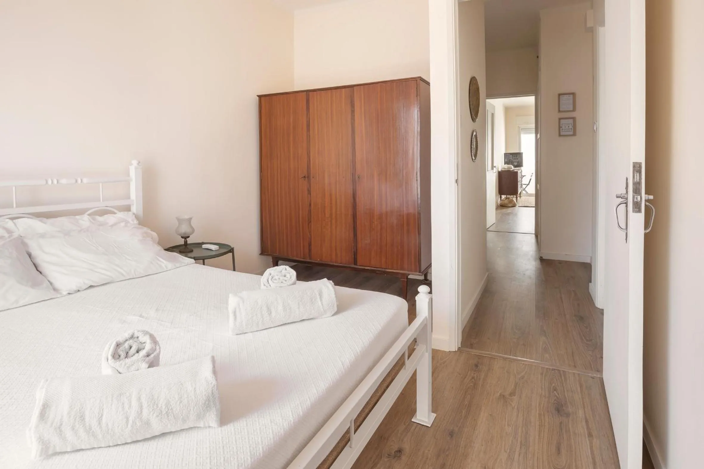 Bedroom, Bed in Casa ao Cubo