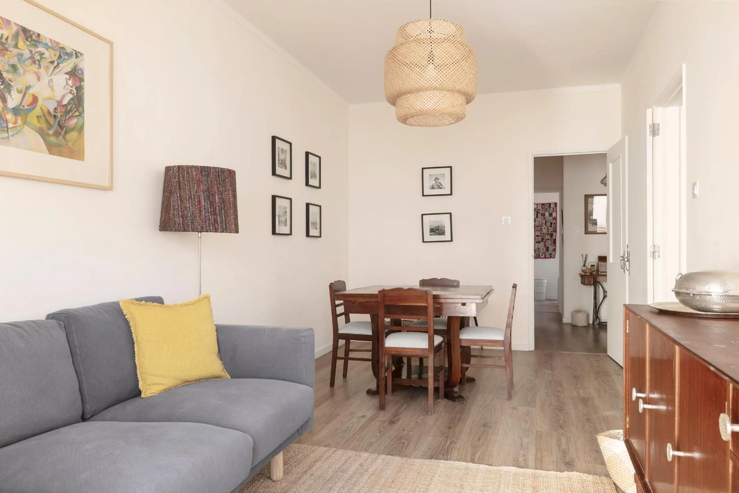 Living room in Casa ao Cubo