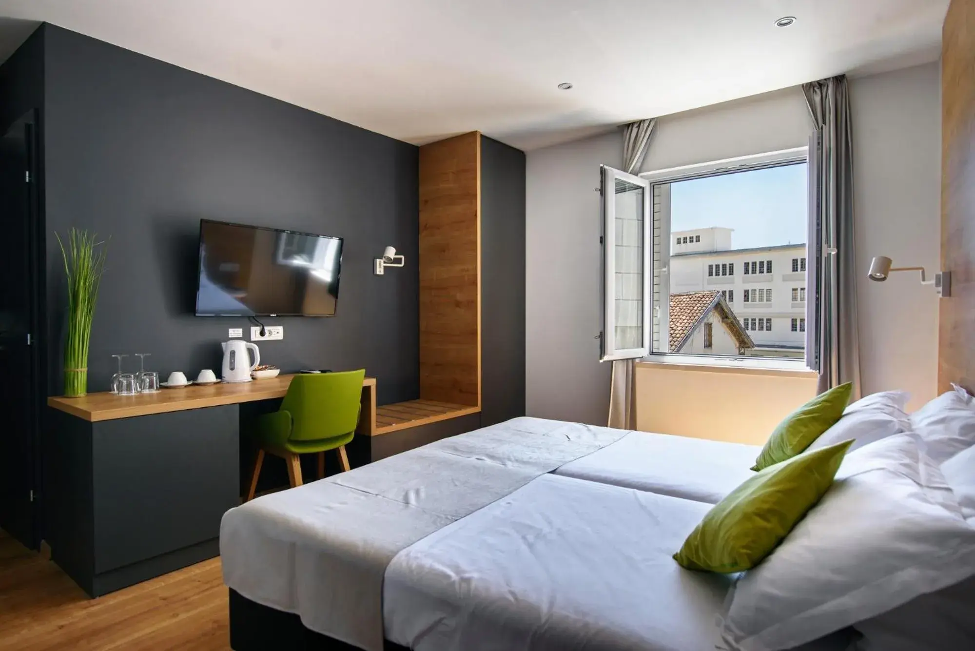 Deluxe Double or Twin Room with Sea View in Ora Luxury Rooms Deluxe Double or Twin Room with Sea View in Ora Luxury Rooms