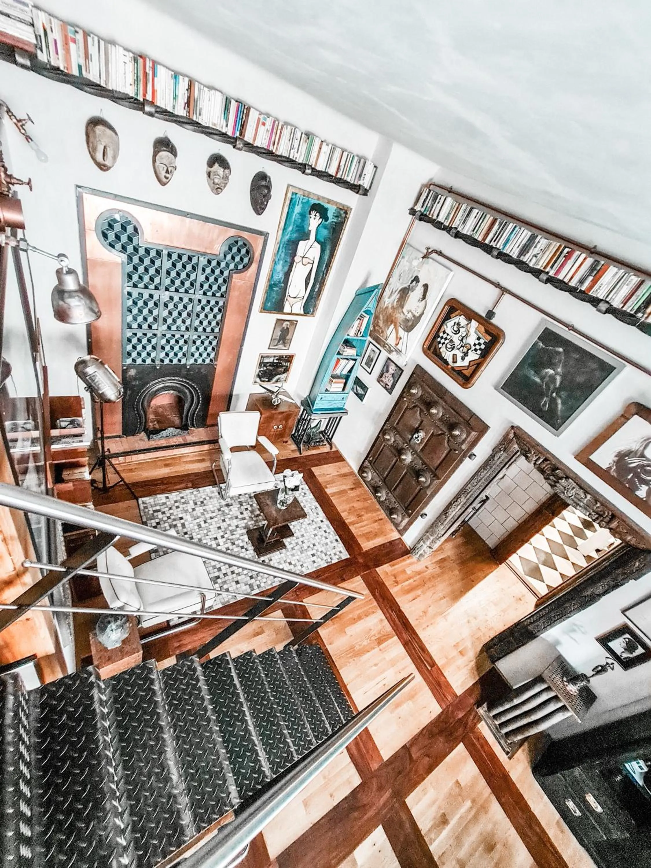 Living room in Divná pani Luxury Gallery Rooms