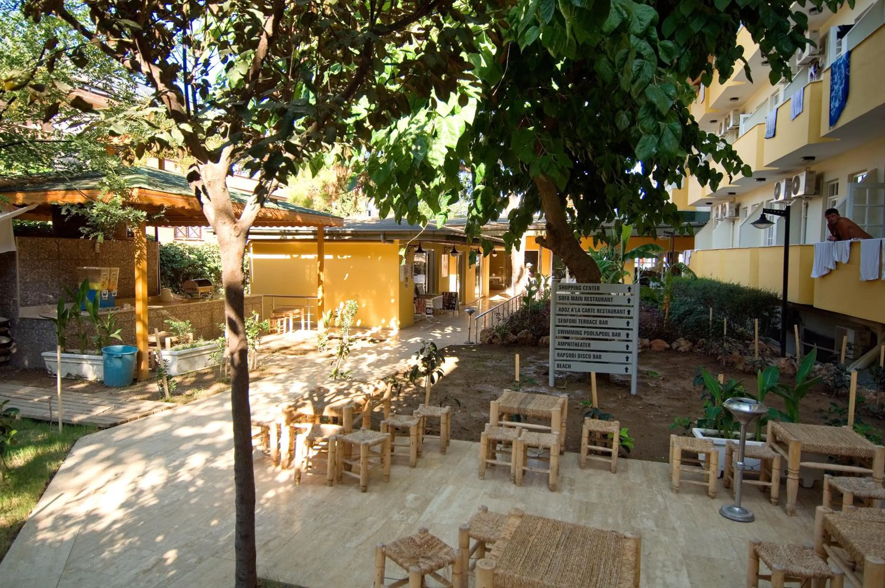 Garden view in Club Hotel Sunbel