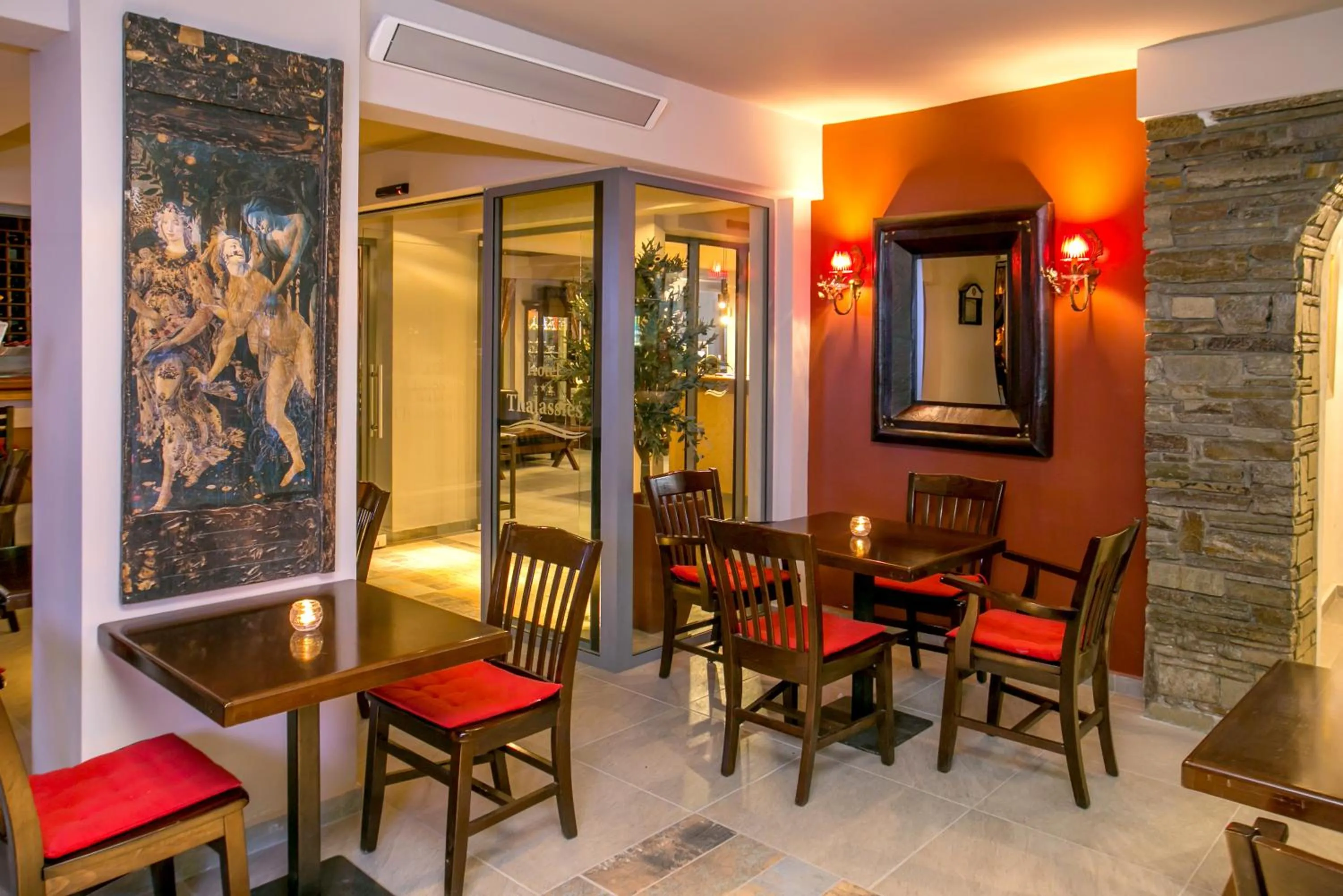 Lobby or reception in Thalassies