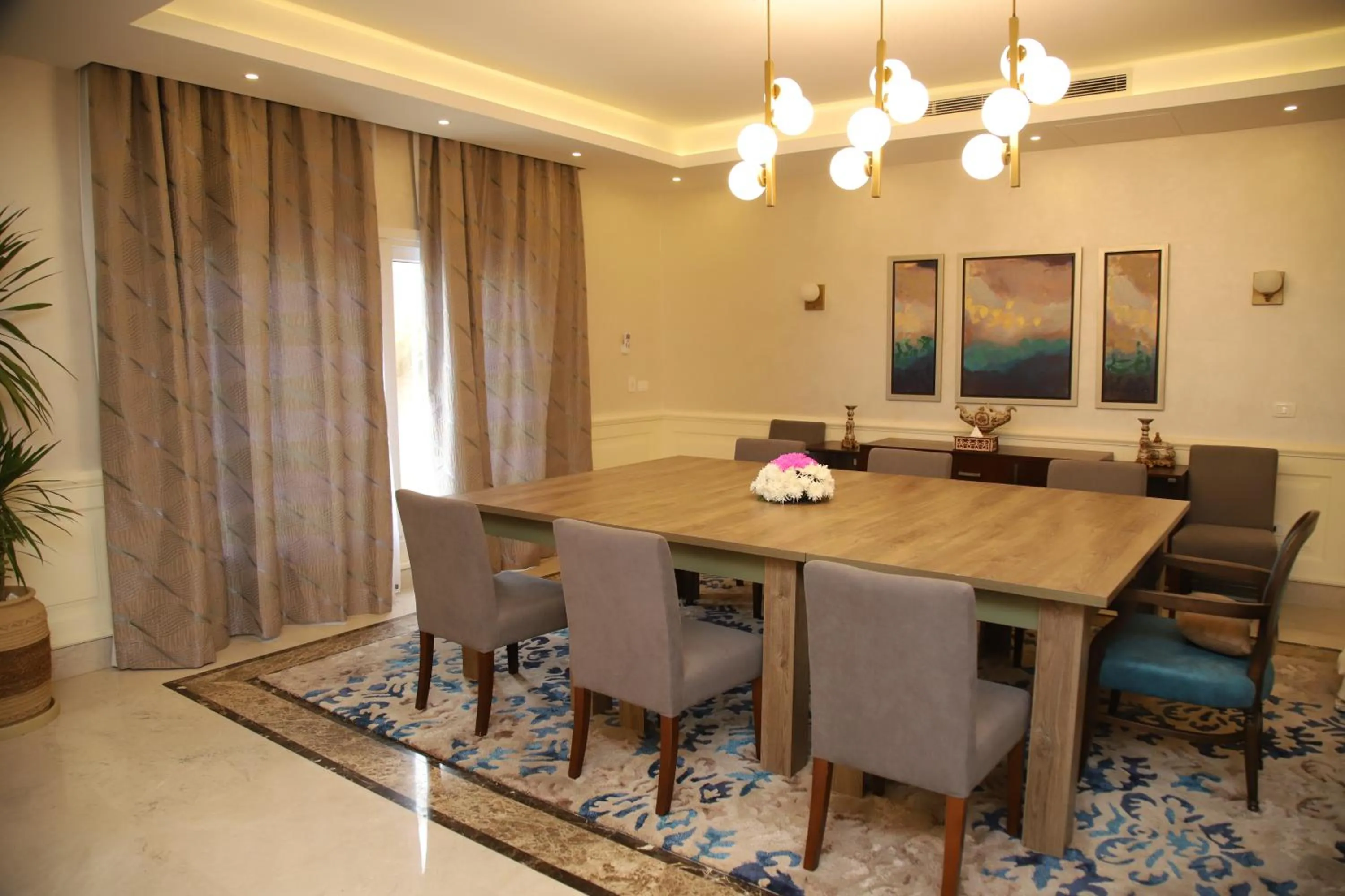 Dining area in Tolip North Coast Hotel