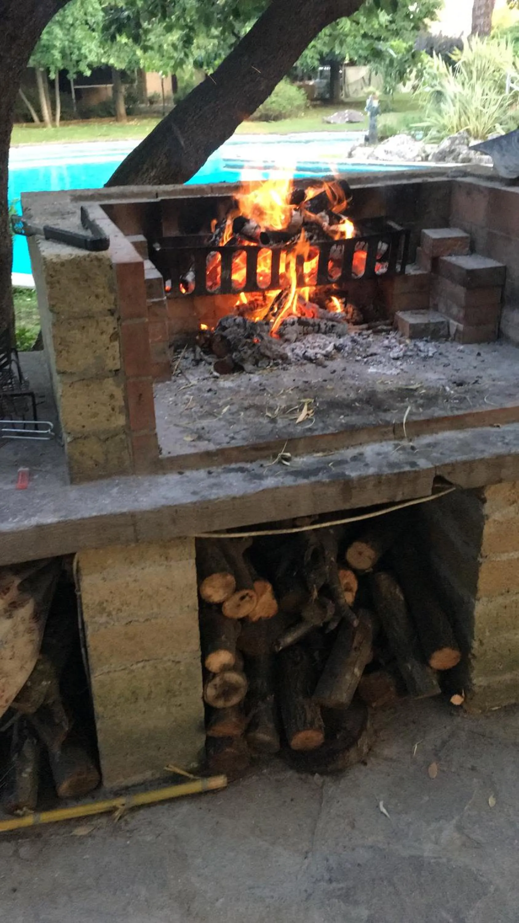 BBQ facilities in Villa Albina