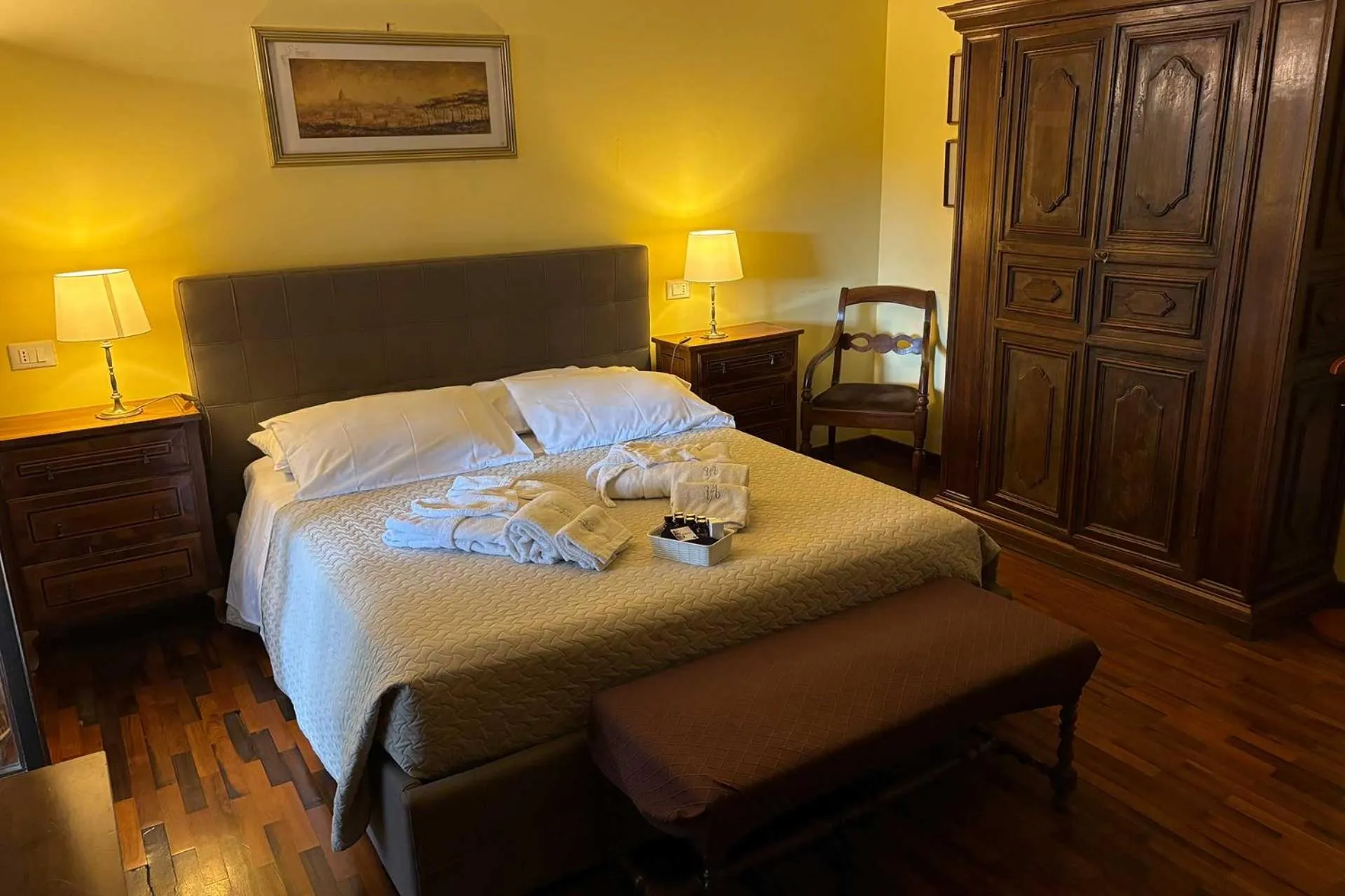 Bed in Villa Albina
