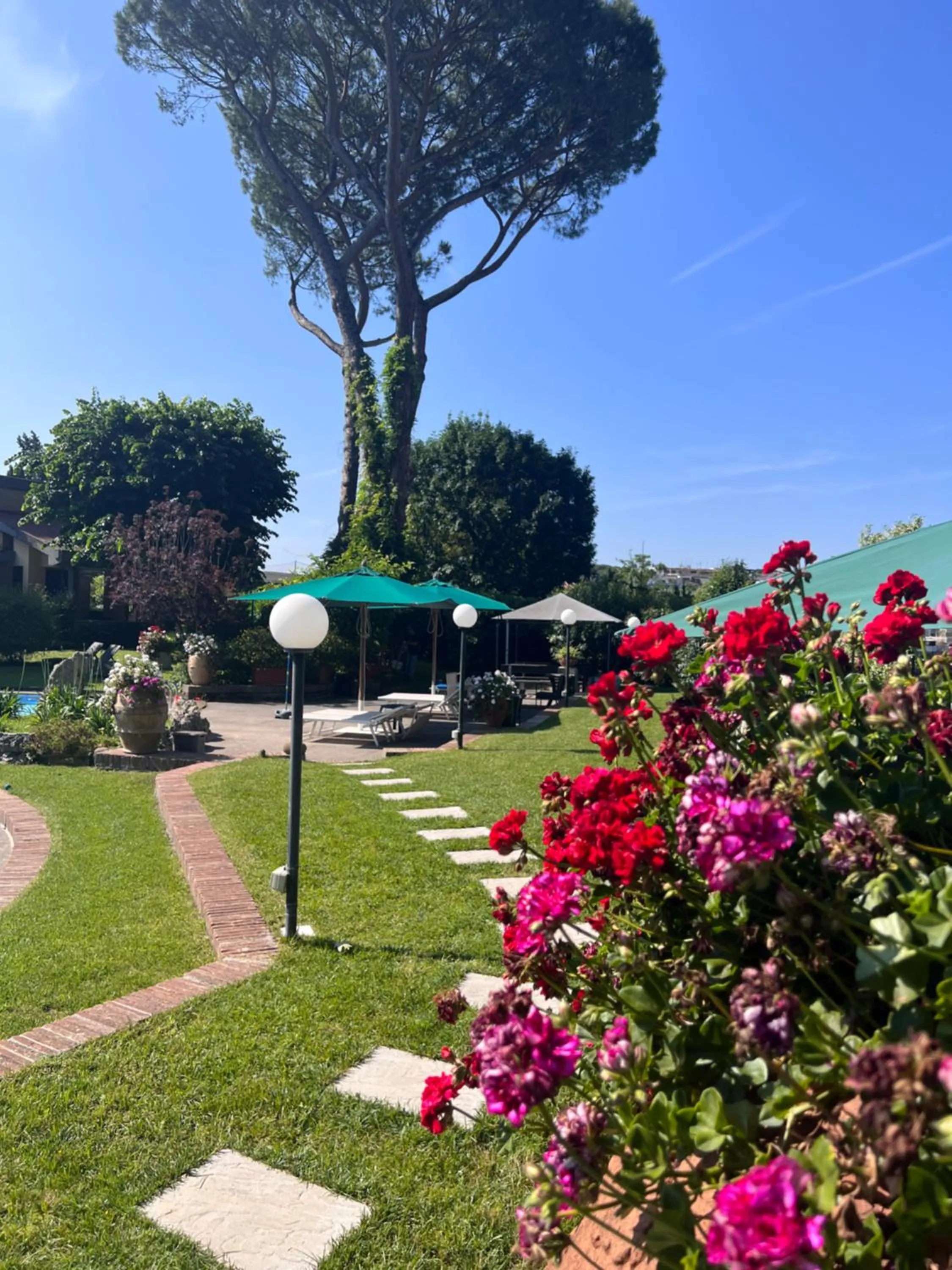 Garden view in Villa Albina