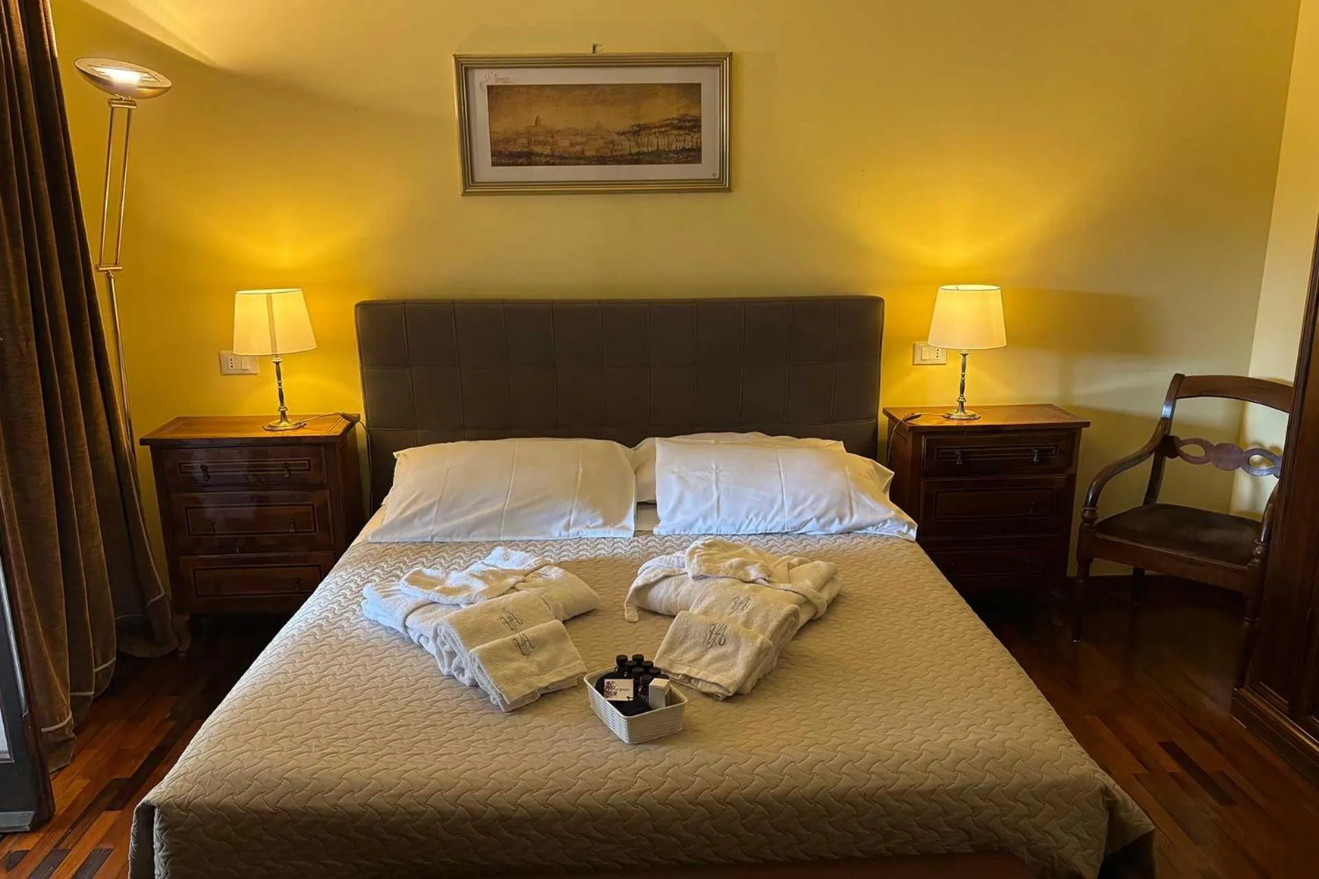 Bedroom, Bed in Villa Albina