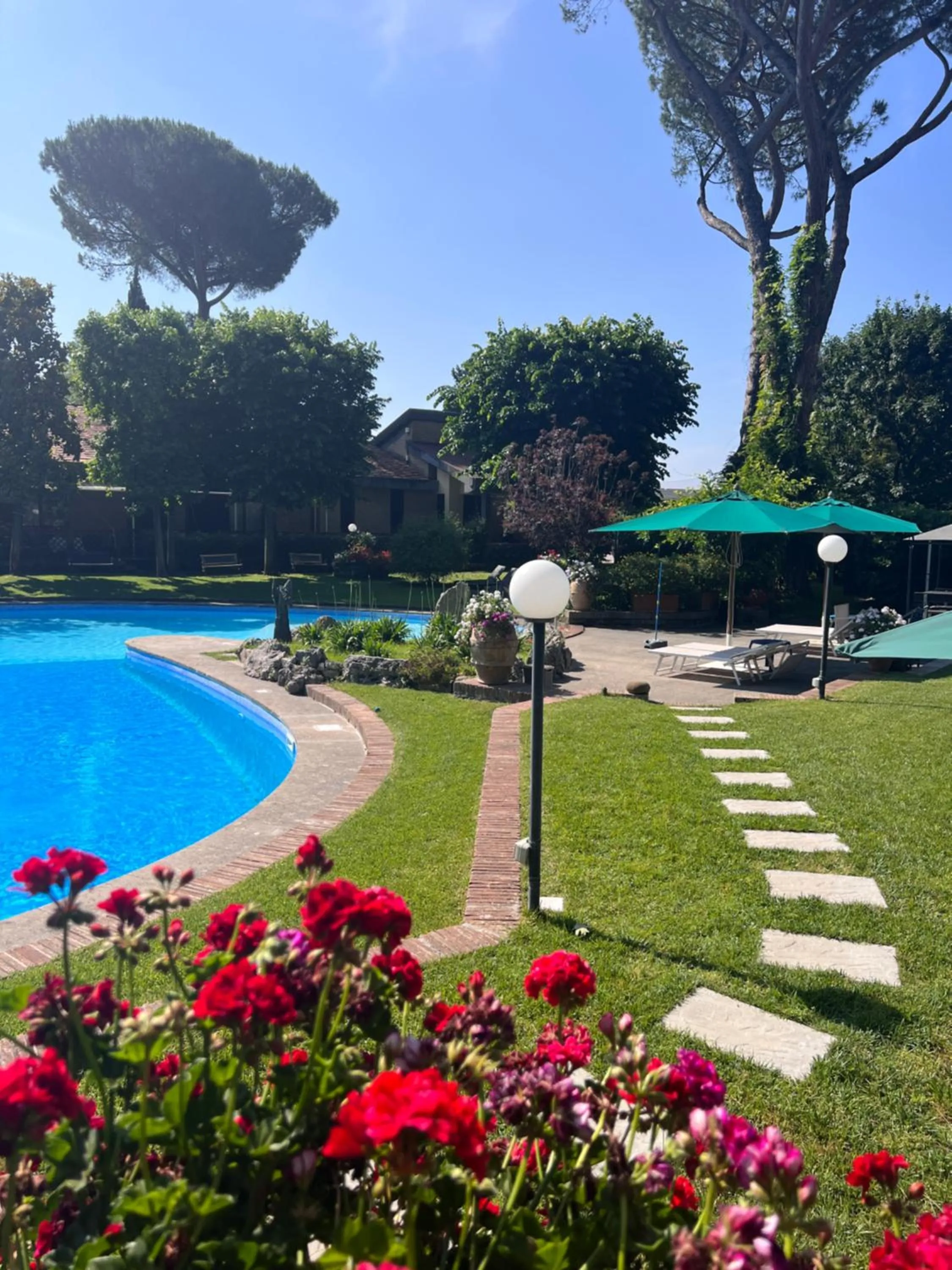 Pool view in Villa Albina