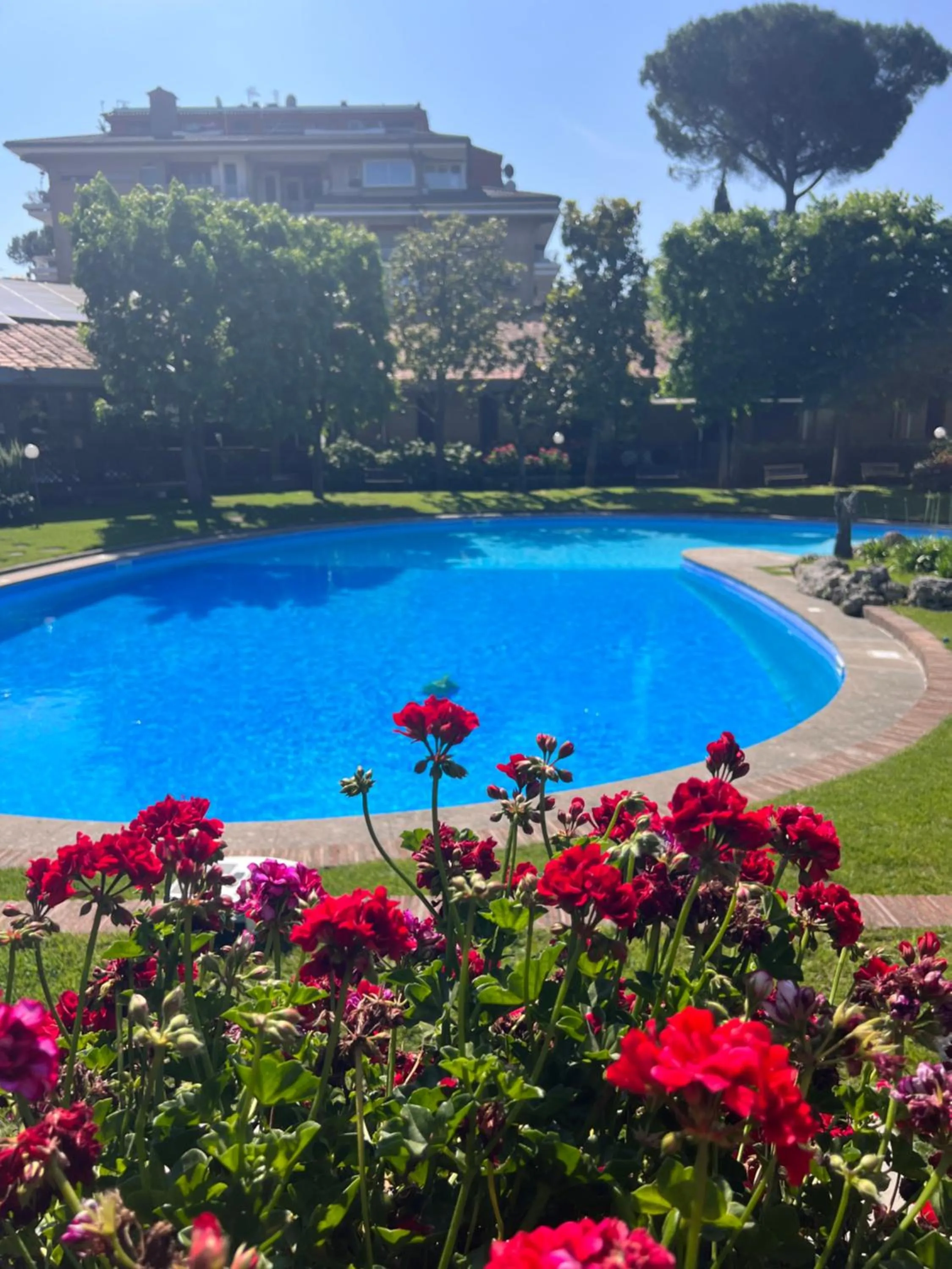 Pool view in Villa Albina