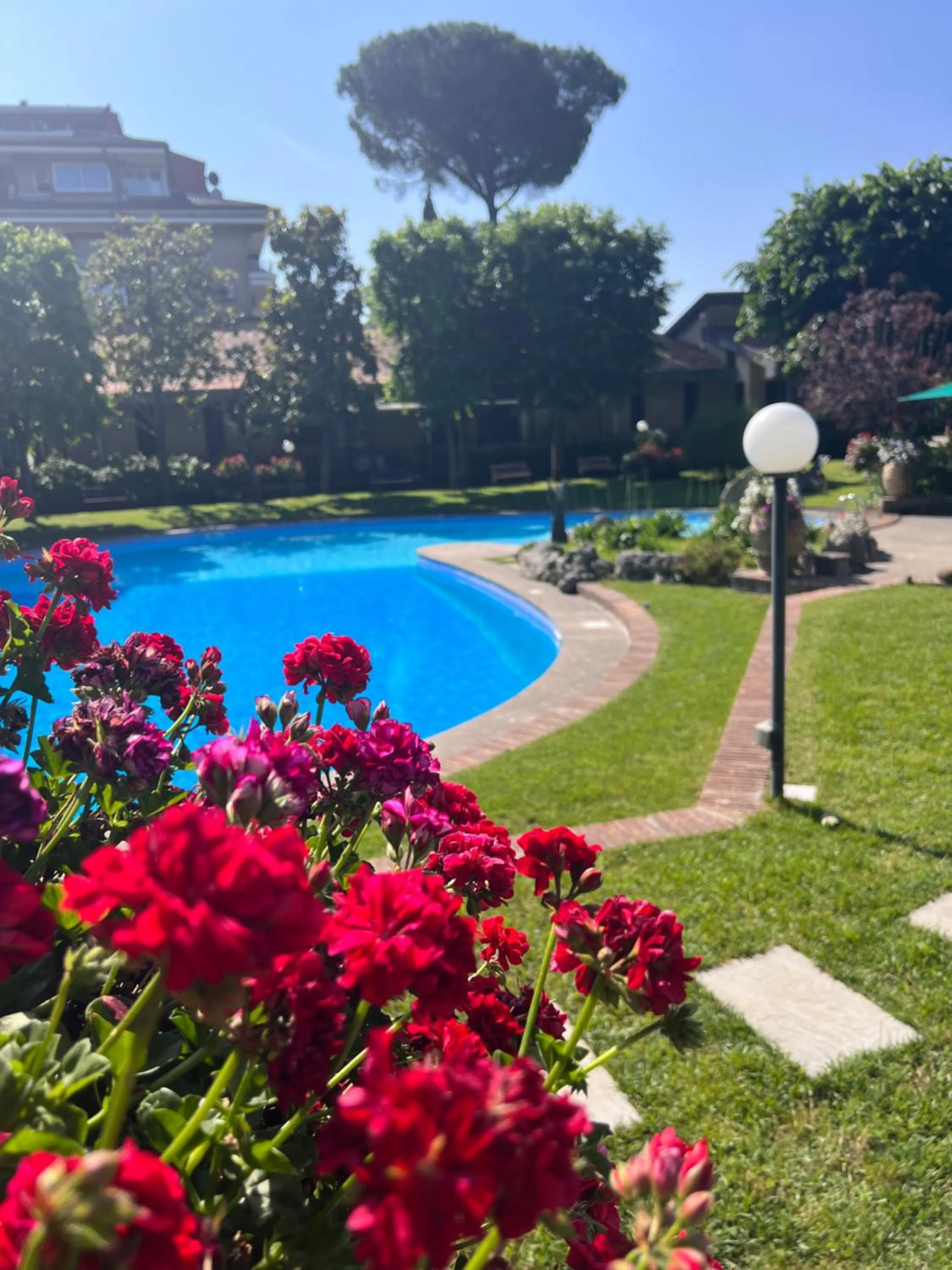 Pool view in Villa Albina