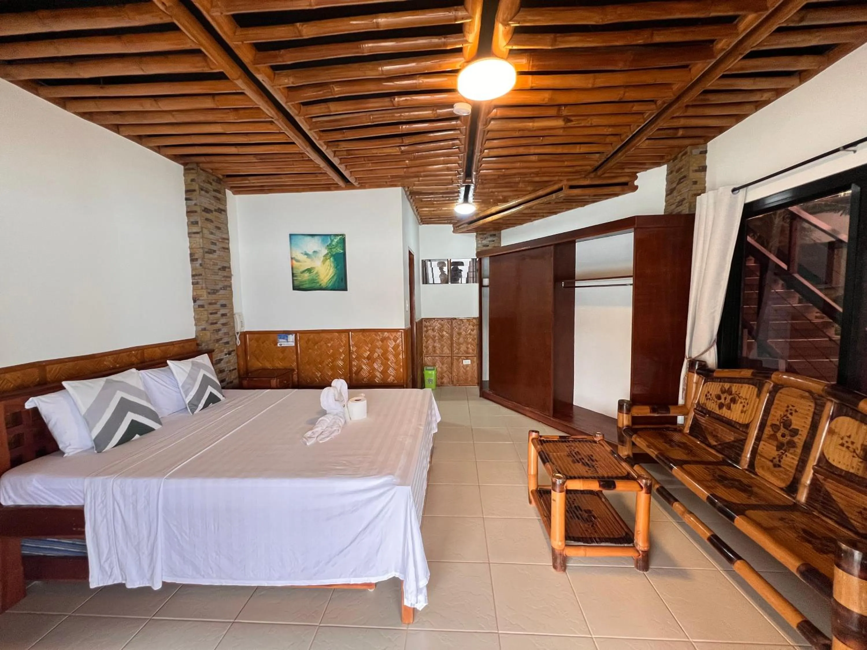 Photo of the whole room, Bed in Villa de Pico Highland Beach Resort