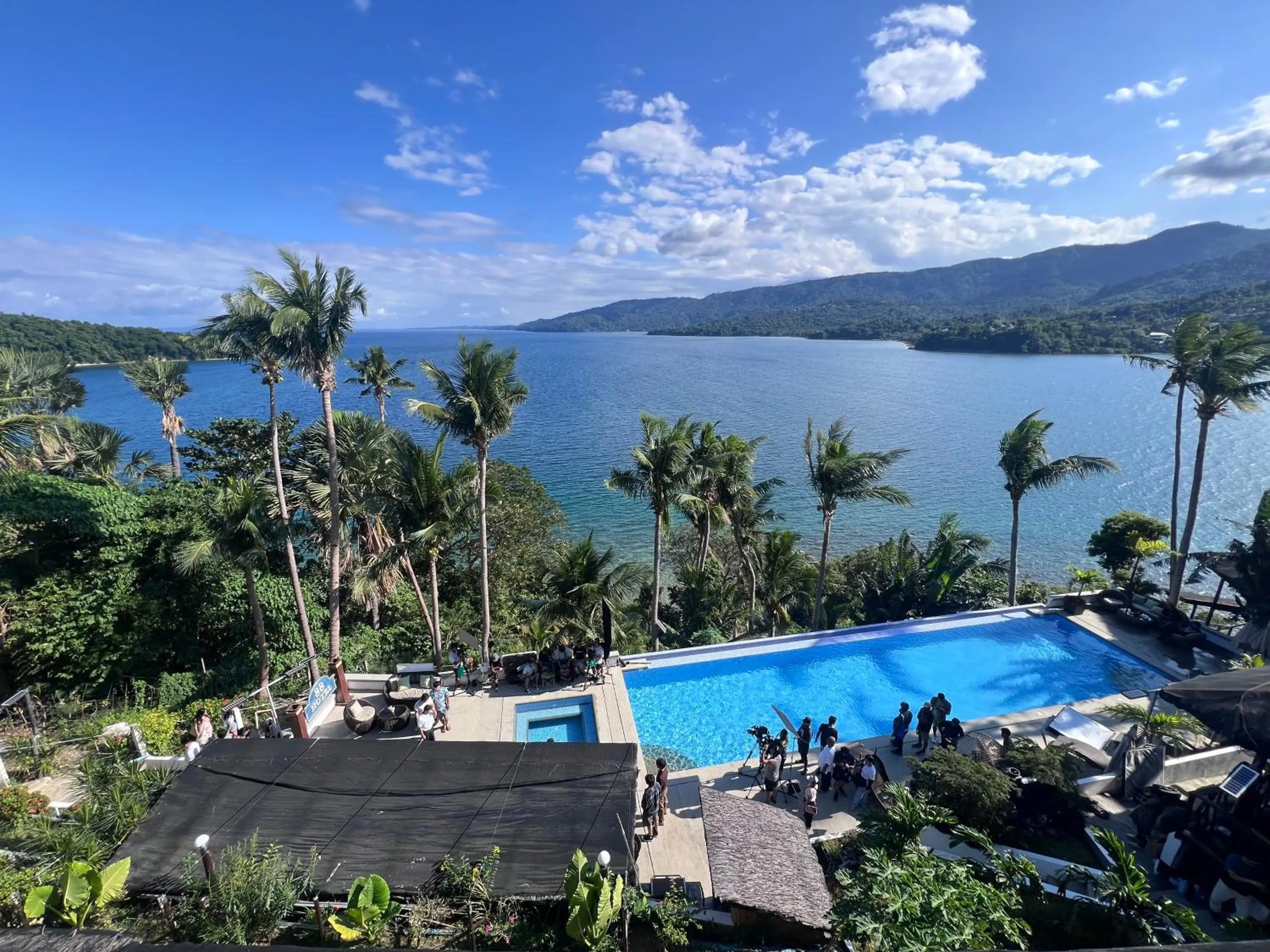 Swimming pool in Villa de Pico Highland Beach Resort