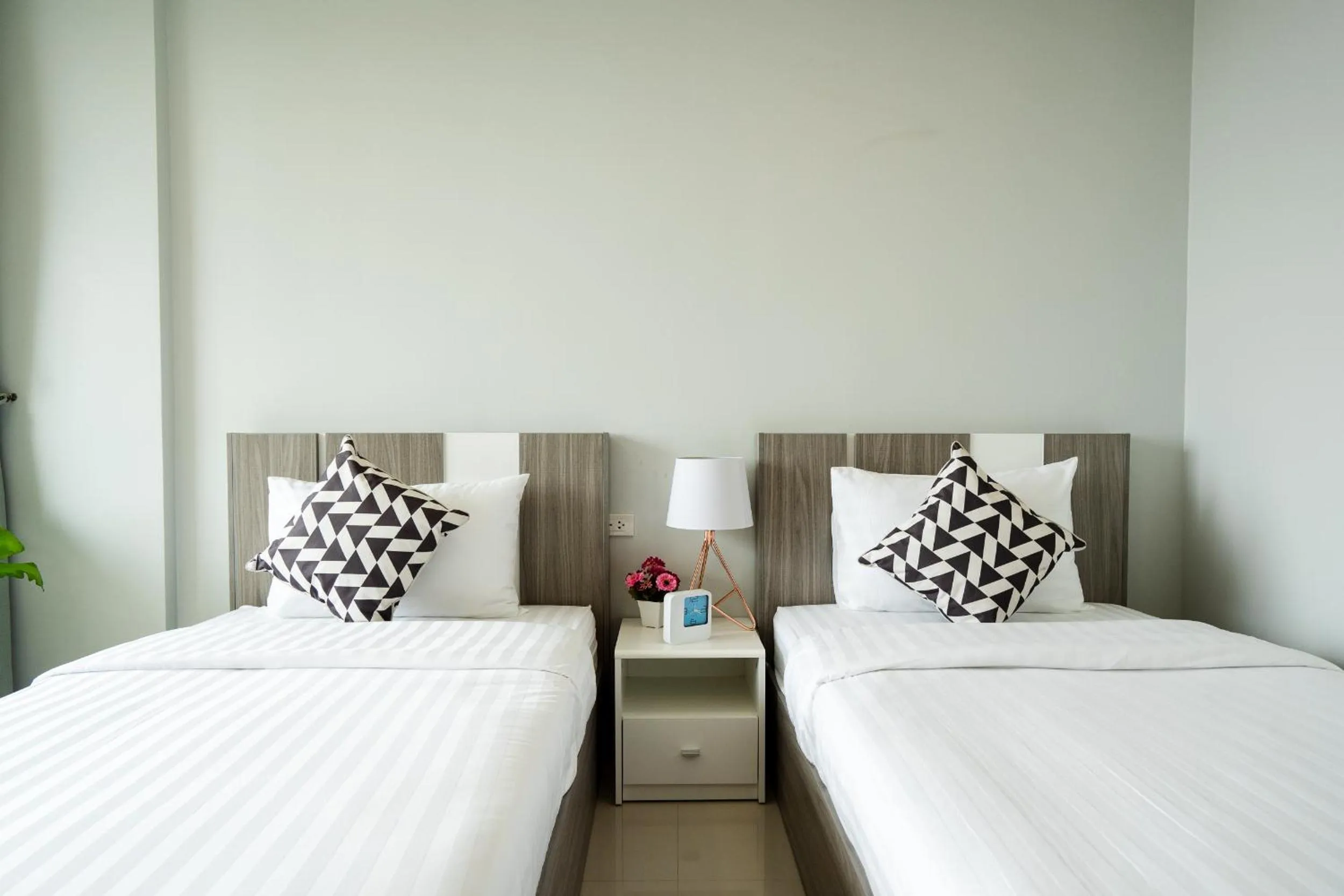 Bed in ONPA Hotel & Residence Bangsaen